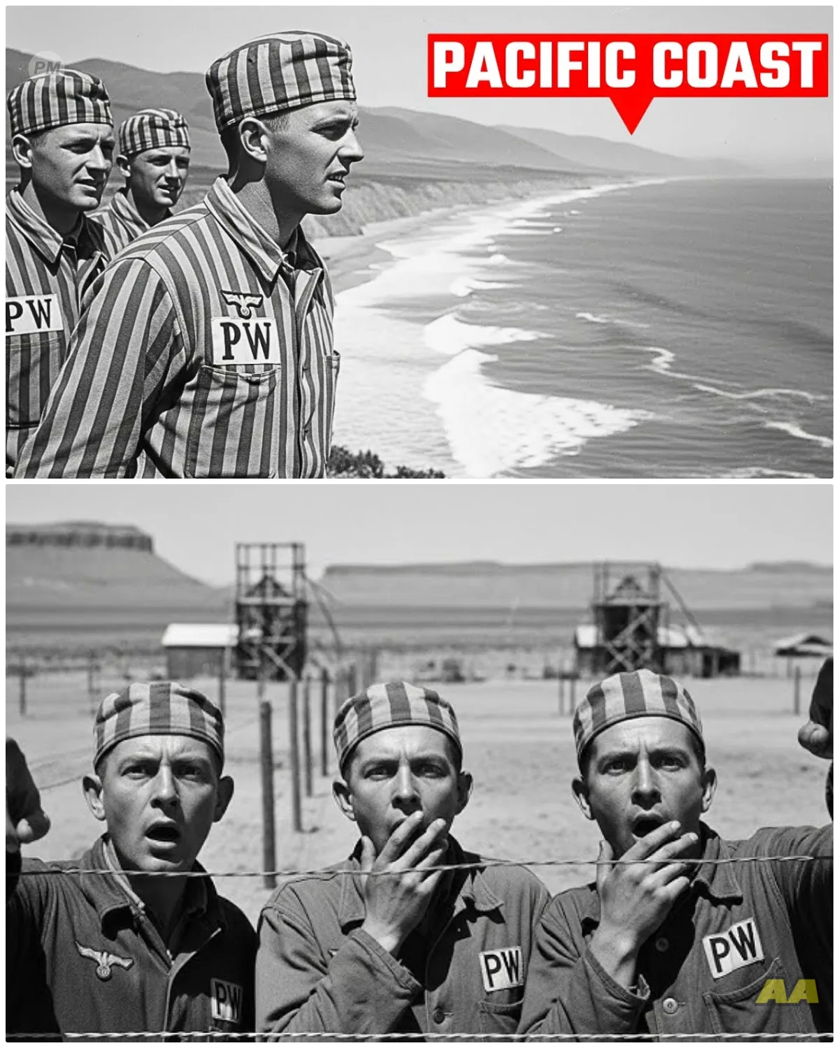 Nazi POWs in California Were Shown the Pacific Coast — They Couldn’t Believe it Was Real