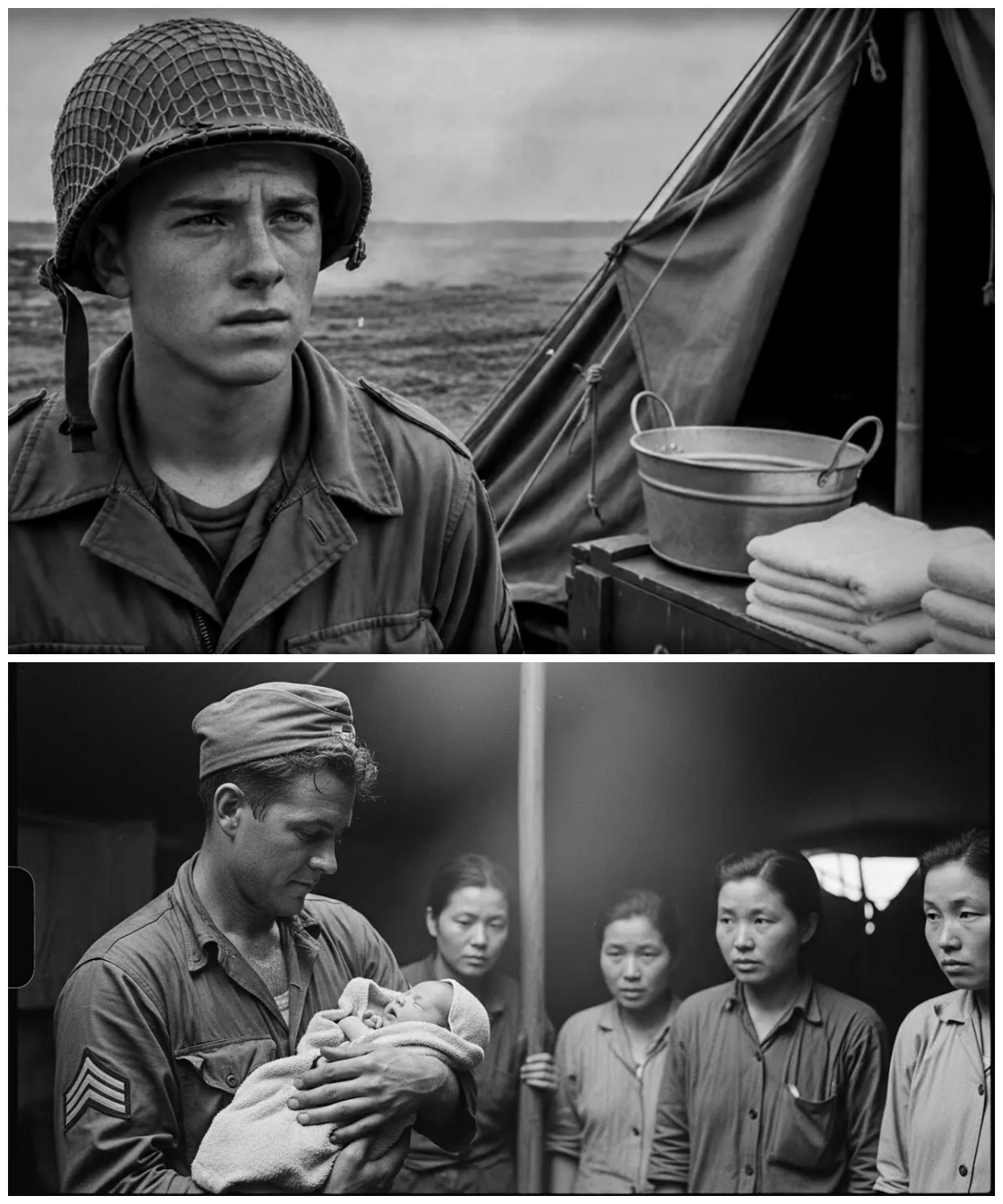 Japanese Female POWs Broke Down When U.S.Doctors Saved Their Newborns