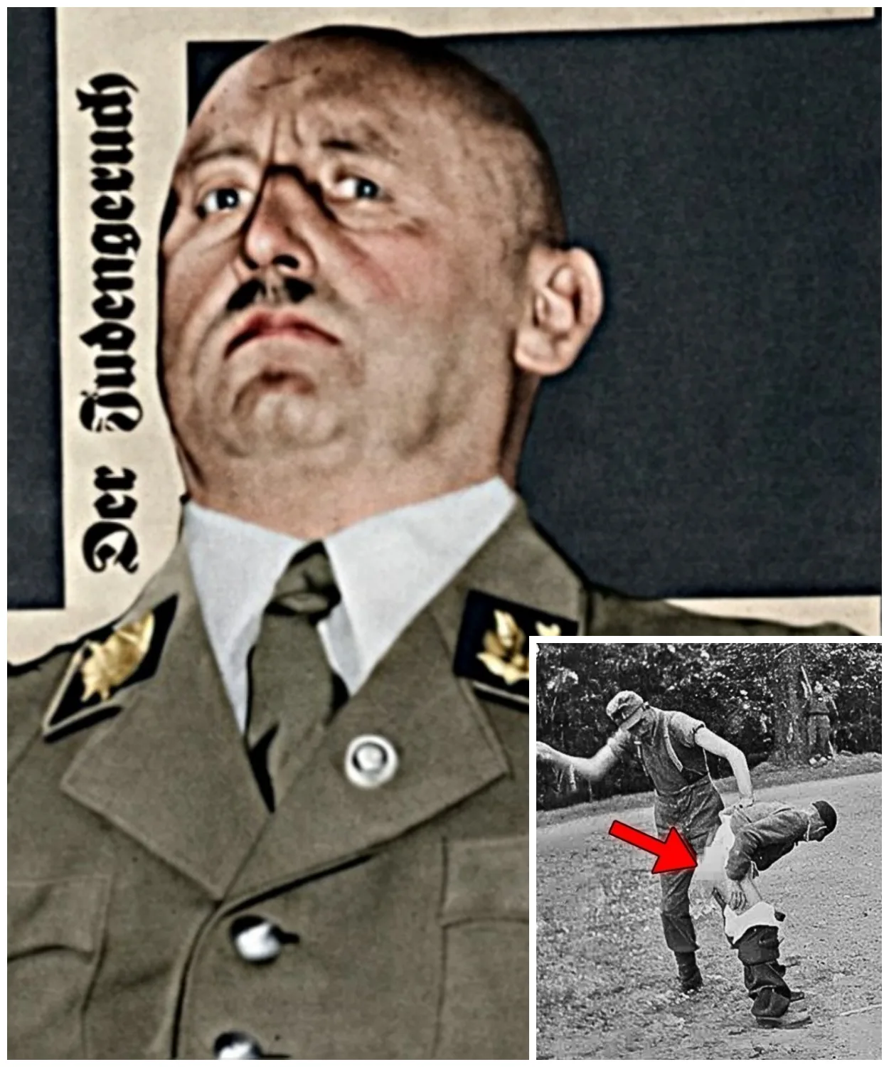 The QUICK EXECUTION of Julius Streicher *Warning REAL FOOTAGE