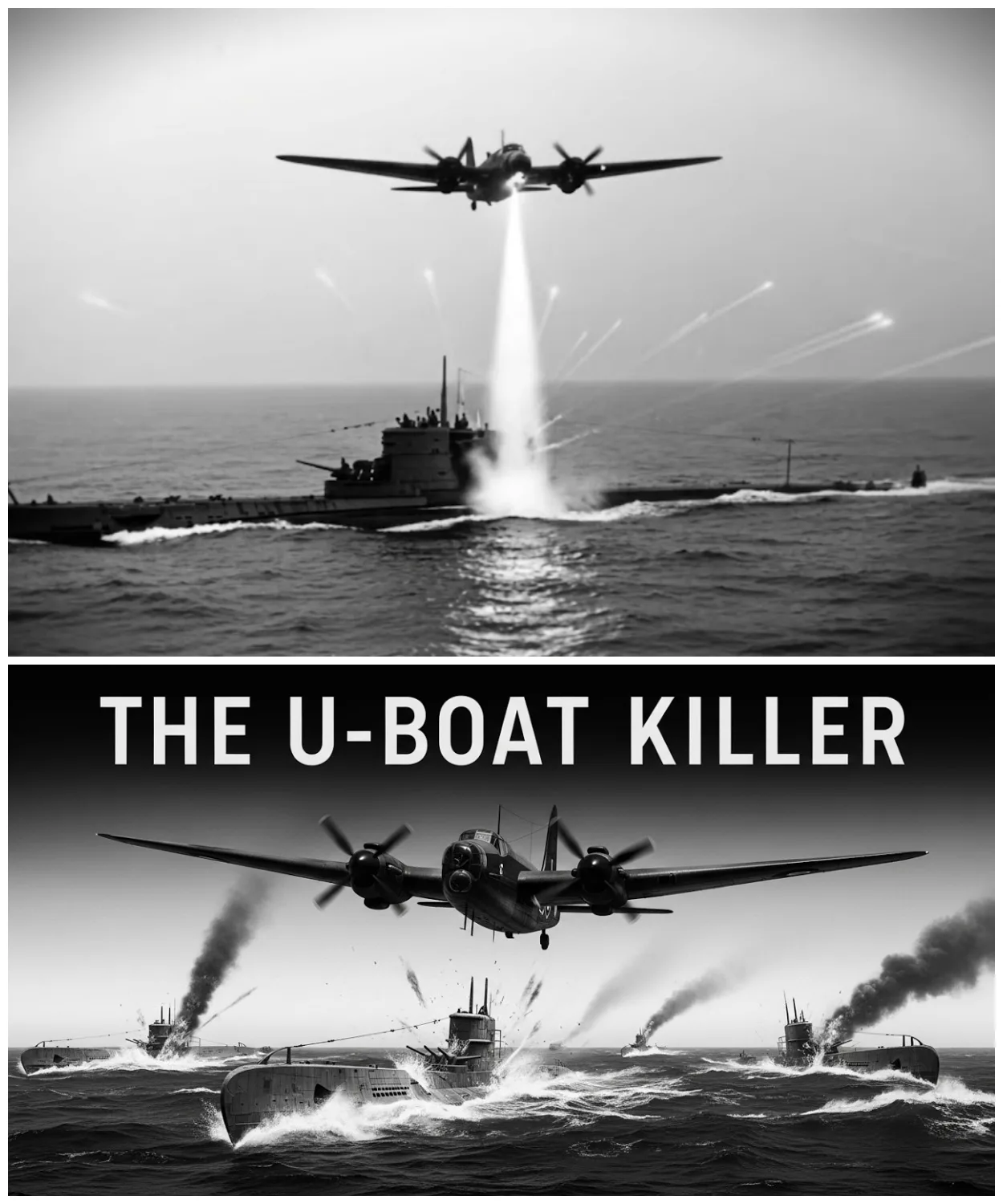 4 German U-Boats Destroyed in One Patrol – Bay of Biscay 1943