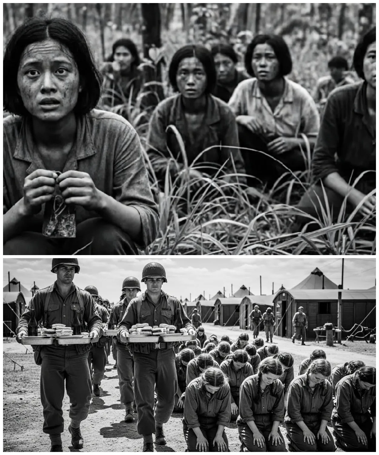 Japanese ”Comfort Girl” POWs Braced for Execution — Americans Brought Them Hamburgers Instead
