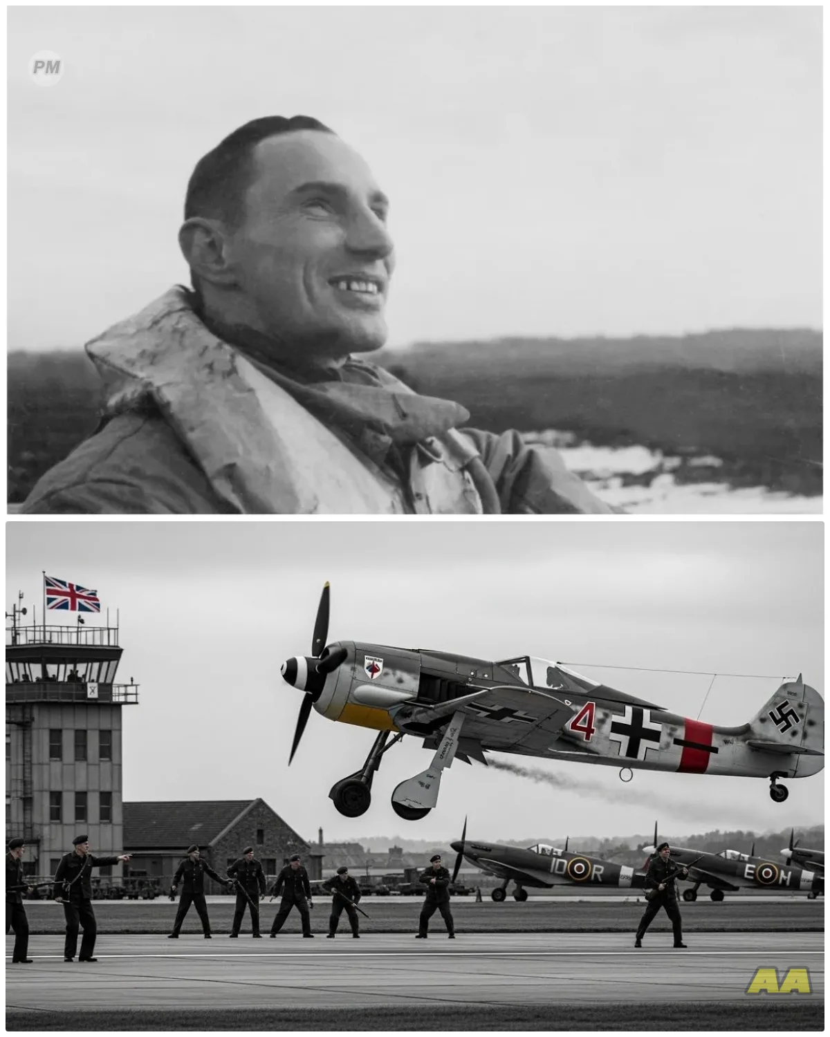 The German Pilot Who Accidentally Landed on a British RAF Airfield and Changed WWII in 5 Minutes