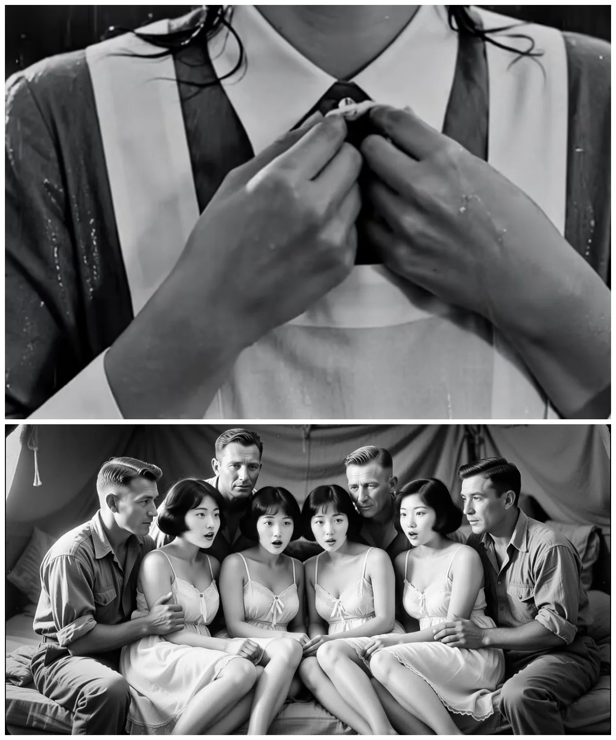 Japanese Woman POWs Were Shocked When American Soldiers Stayed Beside Them All Night