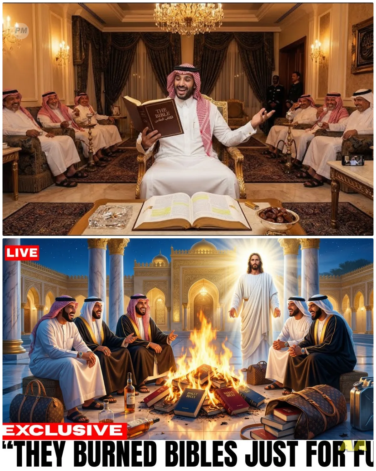 Saudi Royals Burned Bibles For Fun But Then JESUS CHANGED THEIR LIVES