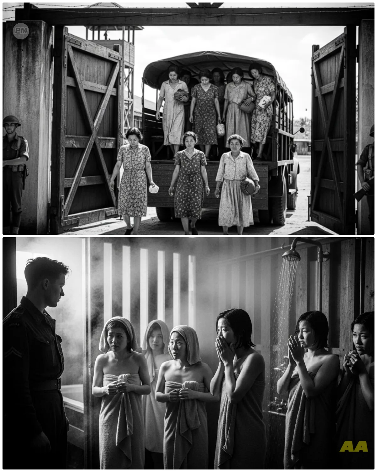 “They Made Us Bathe Together” — What Happened Next Left Japanese Women POWs Feeling Humiliated