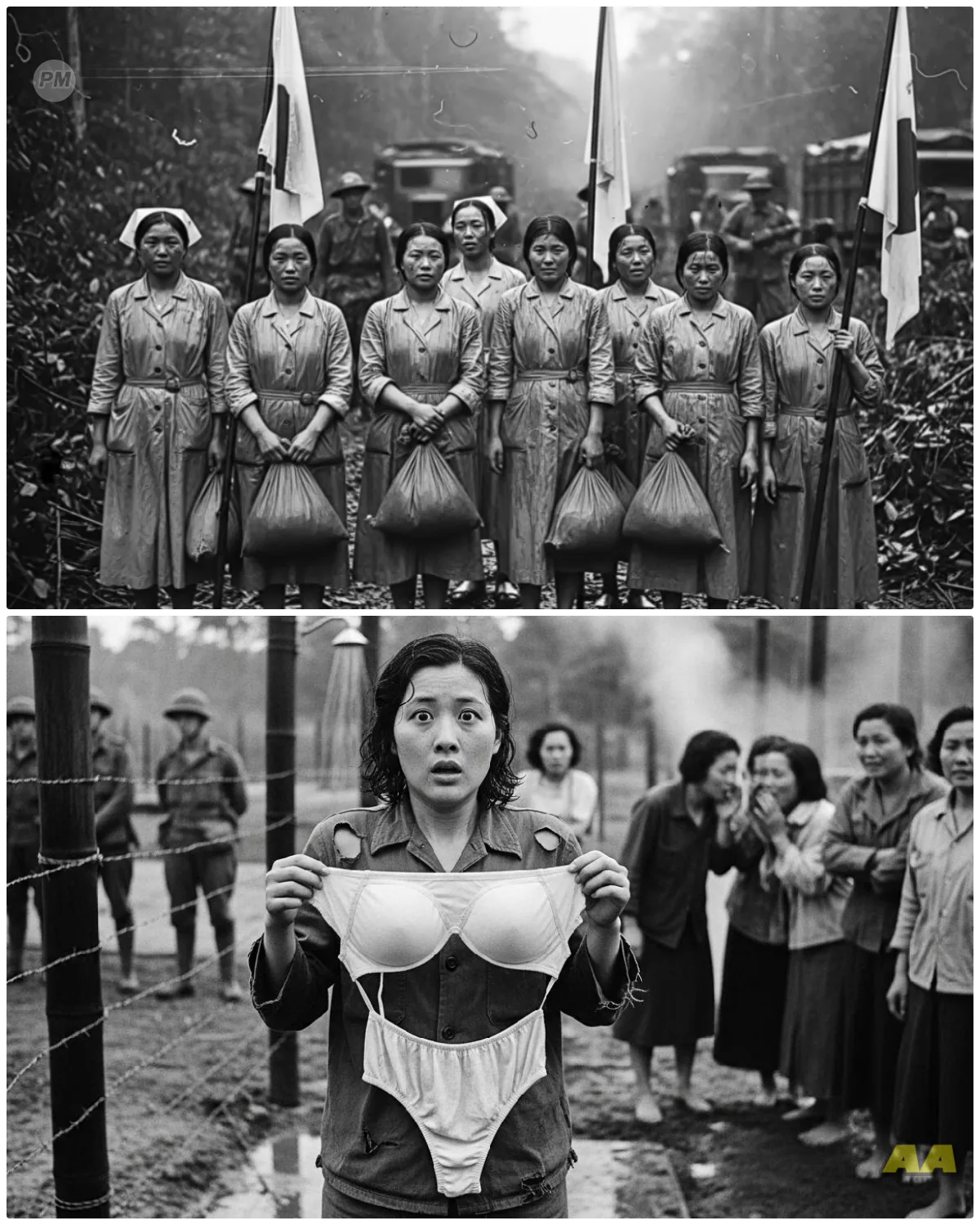 “What Are These Soft Undergarments?” — Japanese Women POWs Were Stunned for the First Time