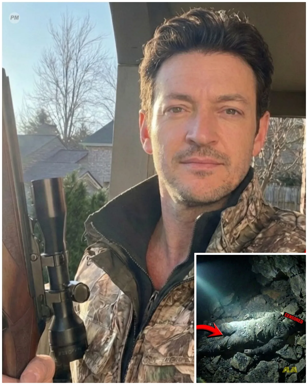 Hunter disappeared in Montana, 1 month later found in cave WITHOUT EYES, body under BLACK SALT