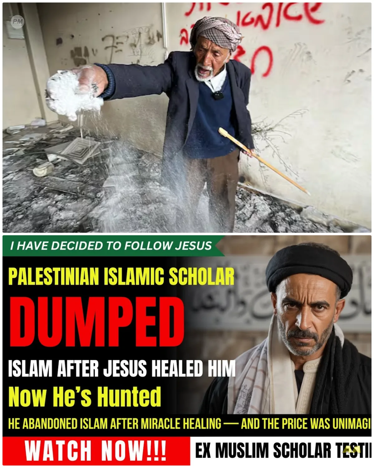 Palestinian Scholar Abandon Islam After Healing by Jesus… But The Price He Paid Was Unimaginable 