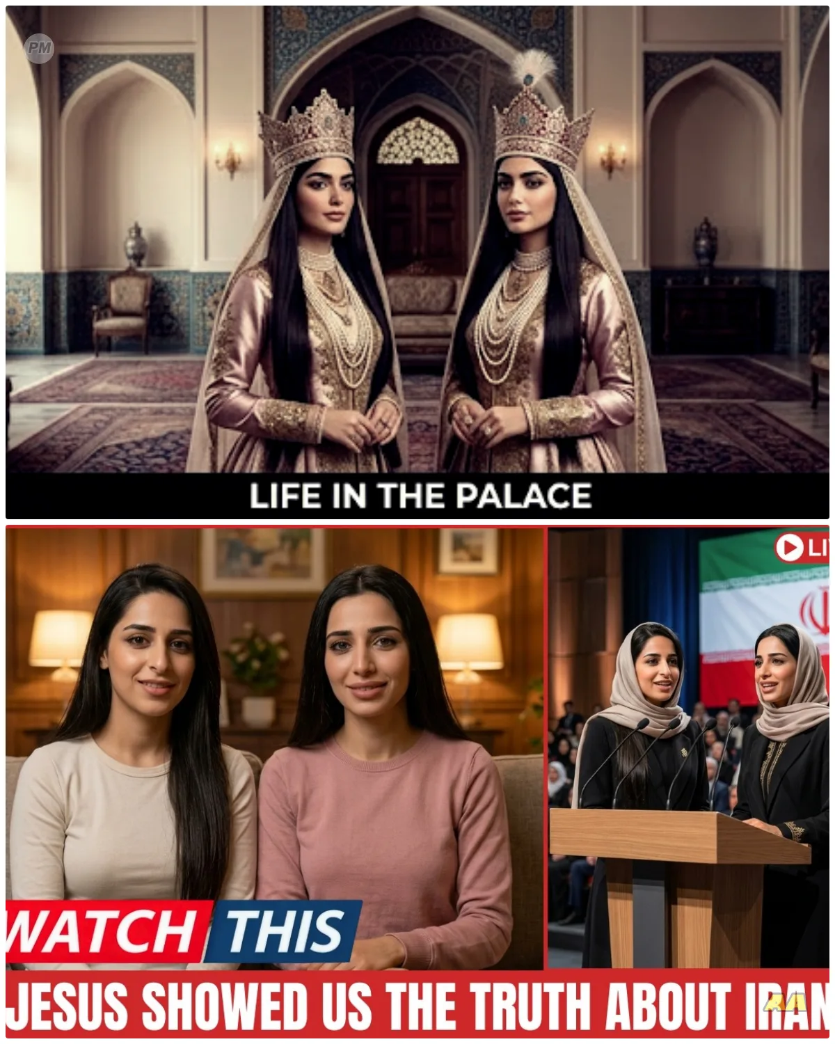 Iranian Princess Twins Go Viral After Converting: “Jesus showed us the truth about Iran”