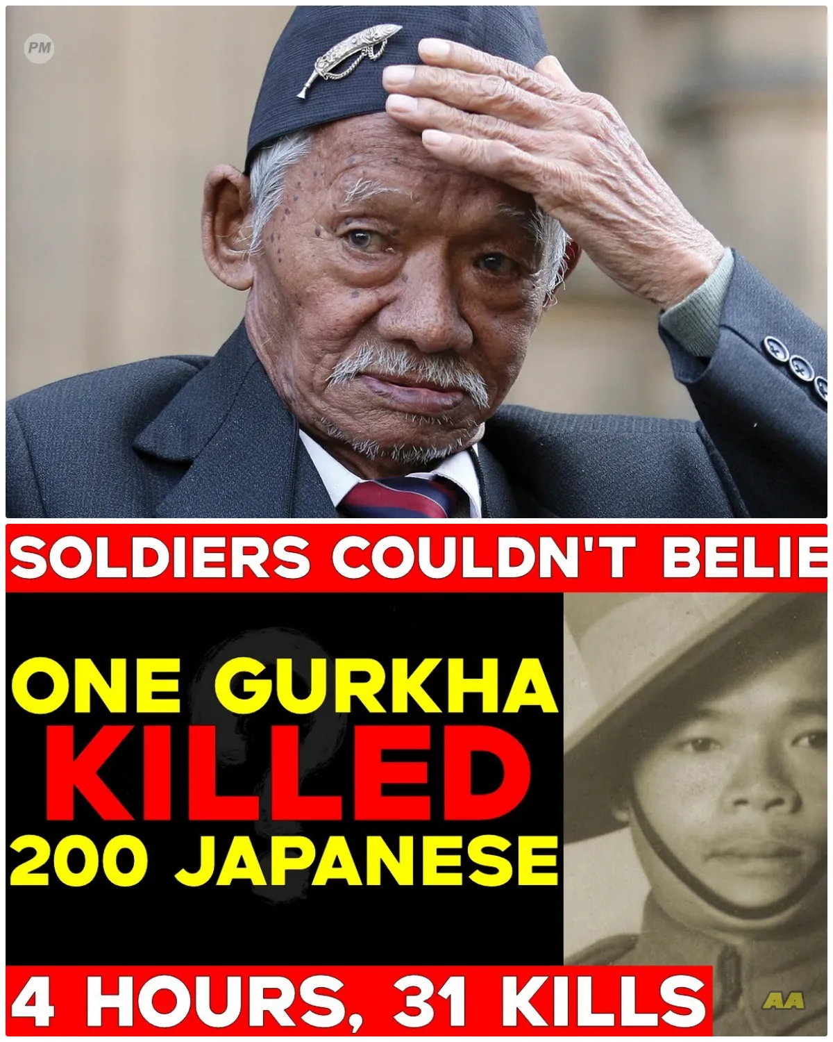 Japanese Soldiers Couldn’t Believe One ‘Unarmed’ Gurkha Killed 200 of Them — With One Hand