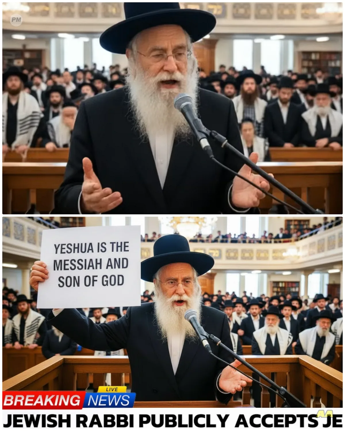 Thousands of Jews Watch LIVE as Senior Jewish Rabbi Declares Yeshua the Messiah and Son of God