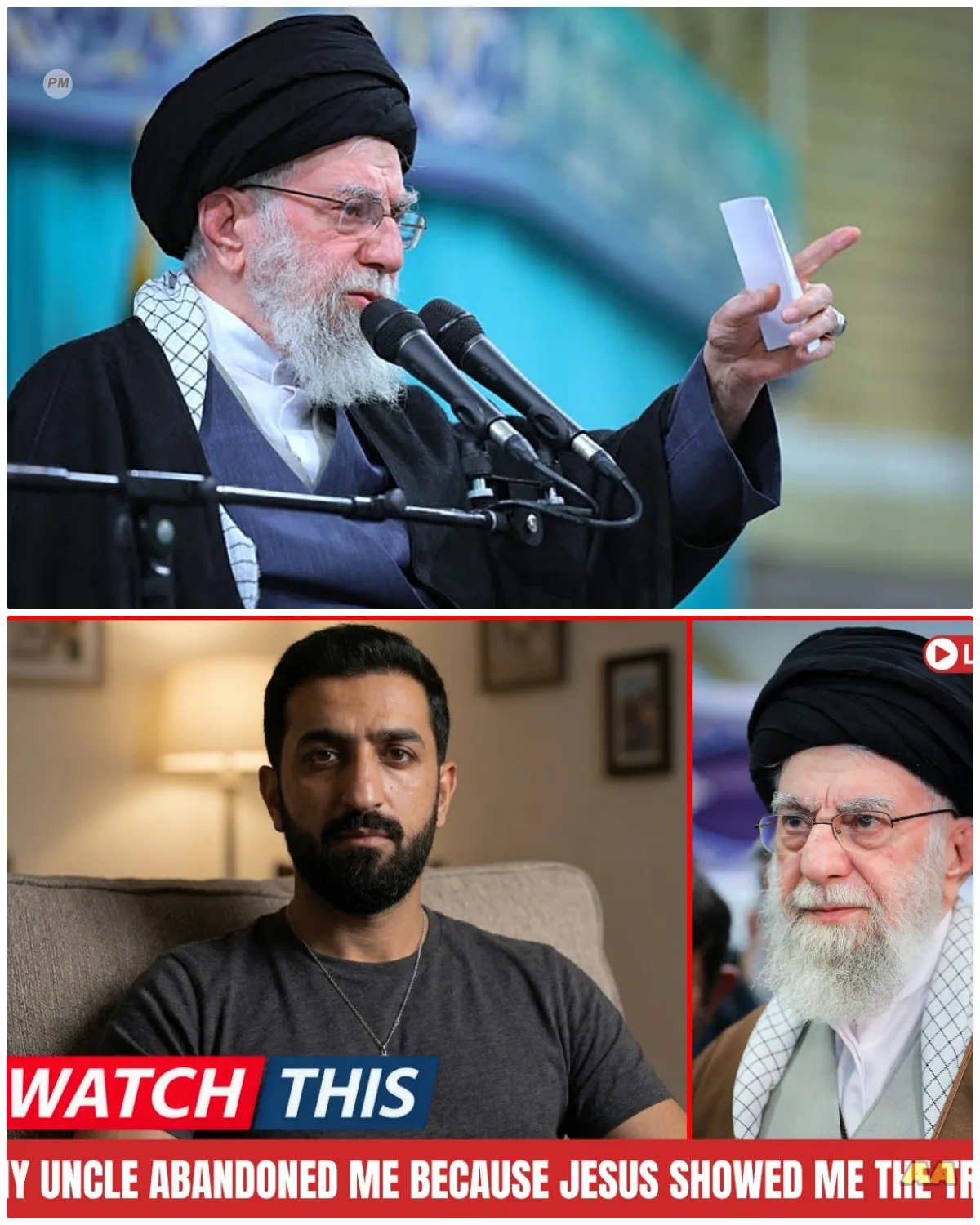 Ali Khamenei’s Nephew Goes Viral After Being Punished for Following Jesus