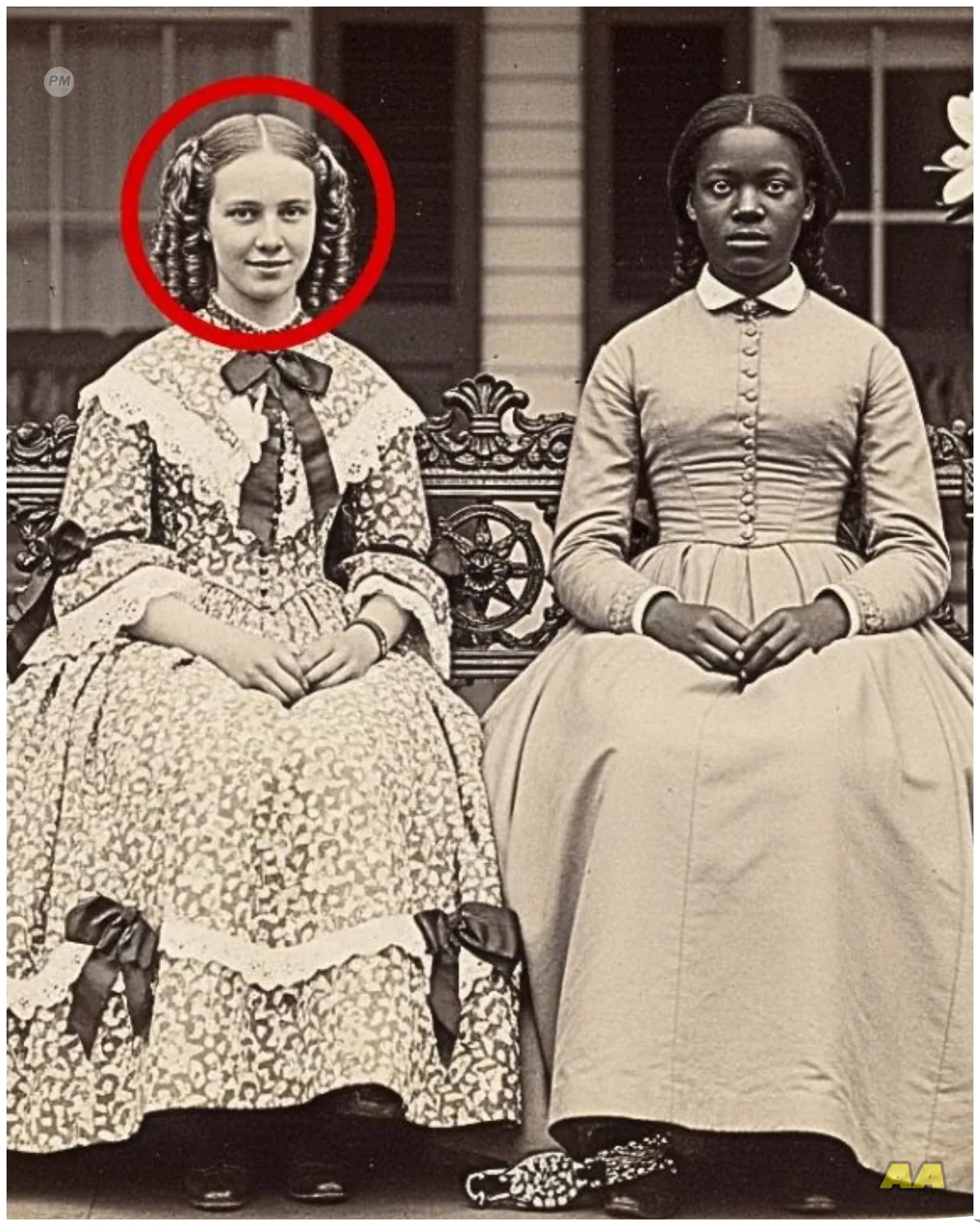 This photo of two friends seemed innocent — until historians noticed a dark secret