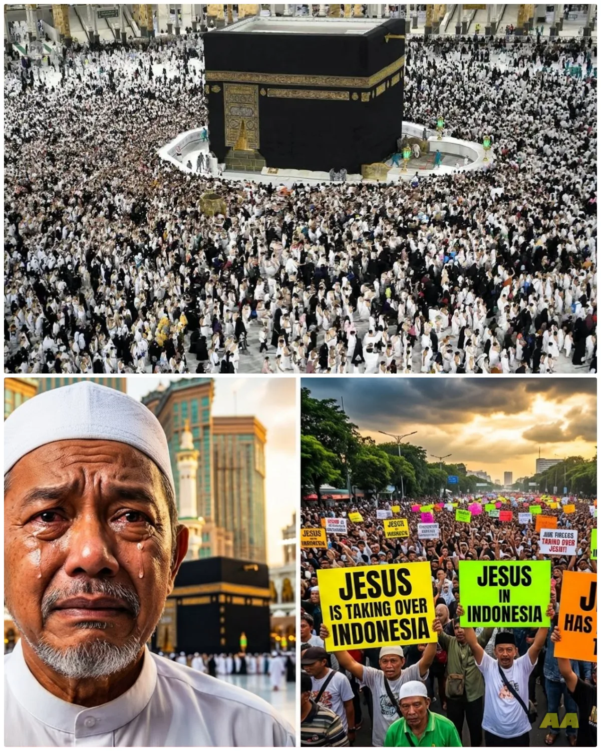 PANIC IN Jakarta: Grand Mufti Goes Viral WEEPS LIVE After Jesus Spoke To Him in Mecca During Ramadan