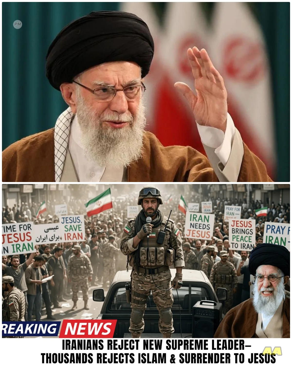 BREAKING_ Iran’s Forces Reject New Supreme Leader—Thousands Surrender to JESUS