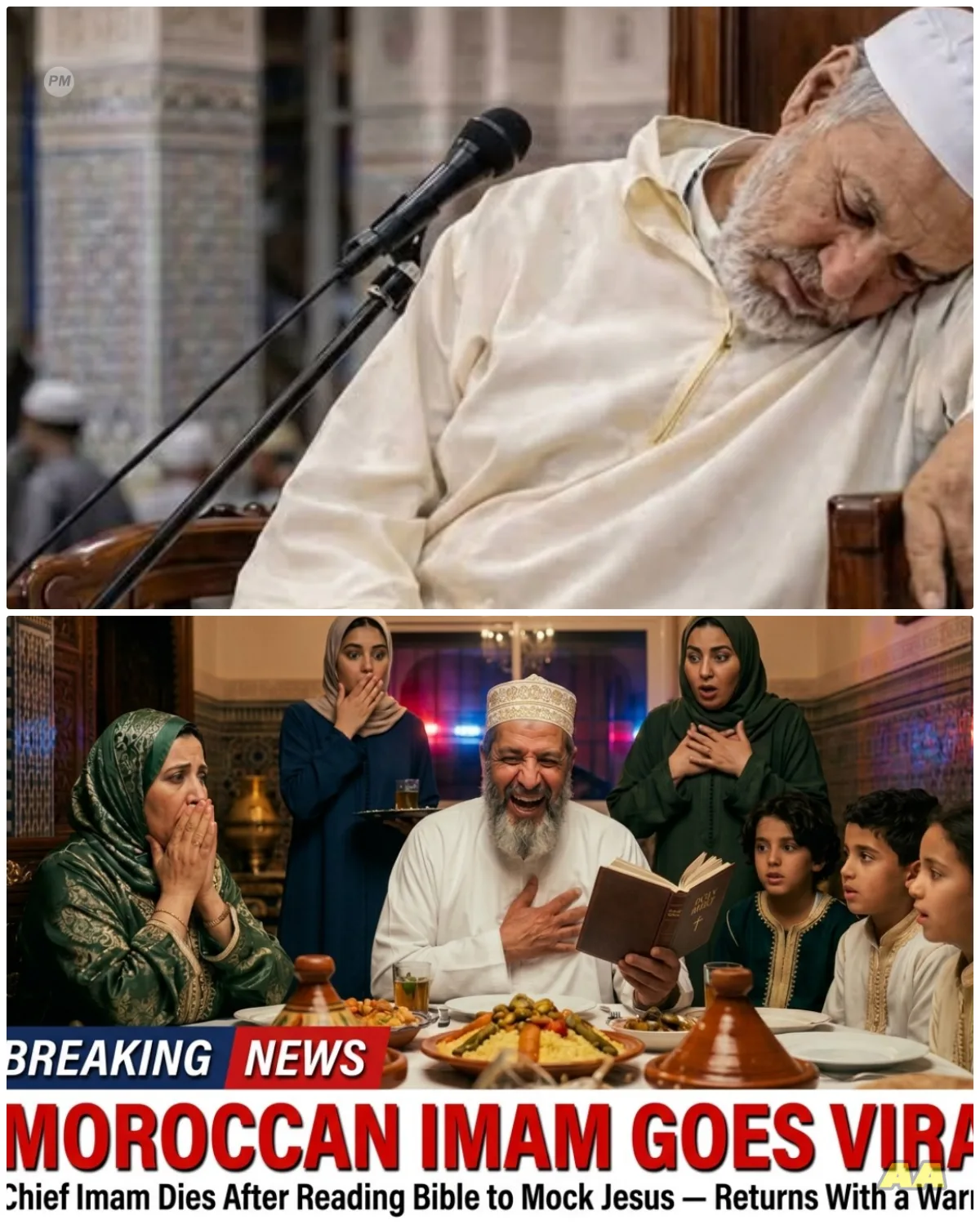MOROCCAN IMAM Dies After Reading Bible to Mock Jesus — Returns With a Message