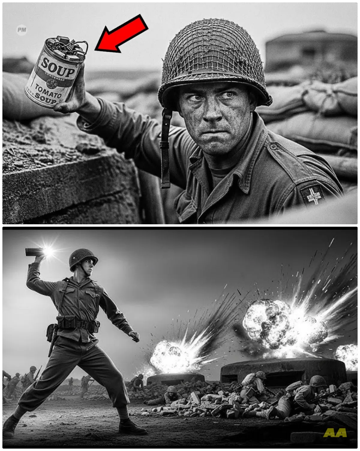 They Mocked His “Soup Can Grenade” — Until It Cleared 3 Bunkers in One Throw