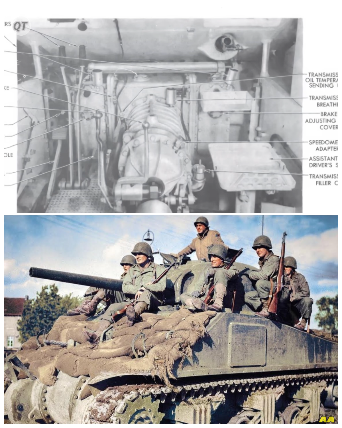 German Troops Never Knew American Sherman Tanks Were Equipped With Wet-Stowage Anti-Fire Systems-ZZ