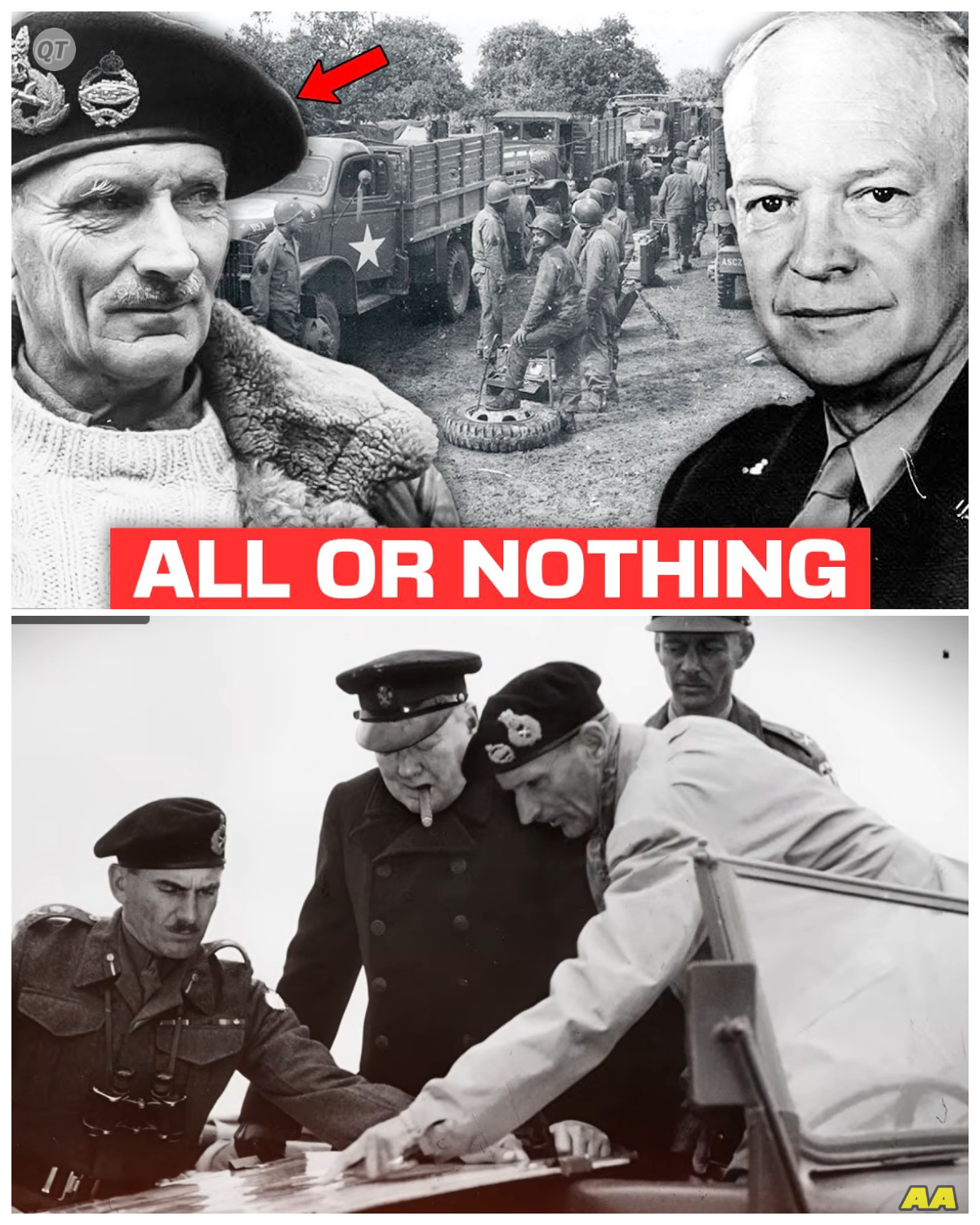 The “Six Words” Eisenhower Used to STOP Montgomery in 1944-ZZ