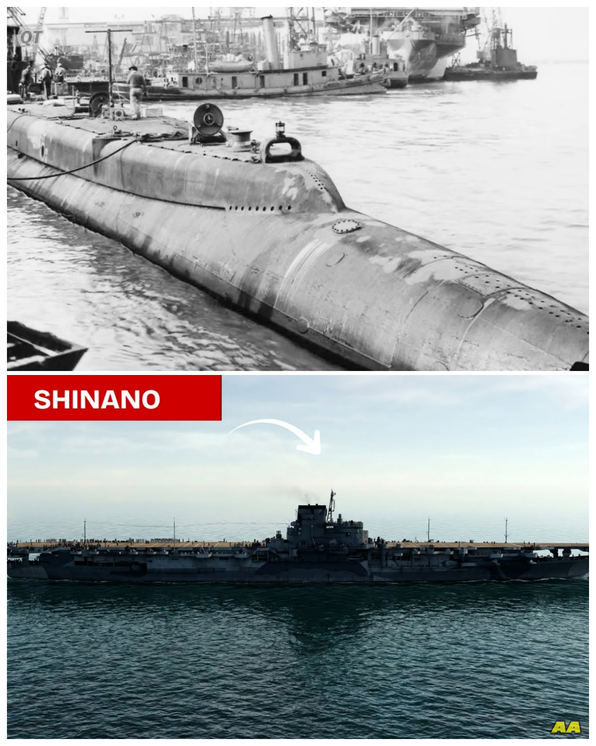 The LARGEST Warship Sinking In HISTORY By A Submarine-ZZ