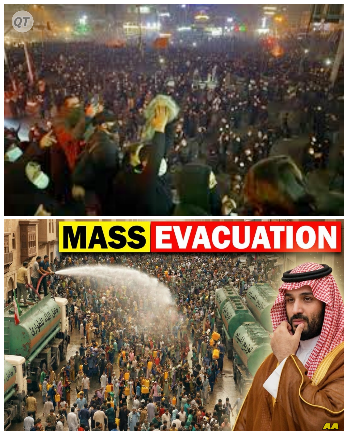 “Water Wars: 100 Million Face Evacuation as Iran’s Threats Turn Deadly!” -ZZ  Prepare for a tale of treachery and turmoil as Iran’s shocking threats send 100 million people scrambling for their lives! With the Gulf’s water supply under siege, the world teeters on the brink of chaos, and the clock is ticking. Is this the beginning of a catastrophic water war, or is there a hidden agenda at play? Dive deep into the murky waters of geopolitics with us as we reveal the shocking twists that could change the fate of nations forever!