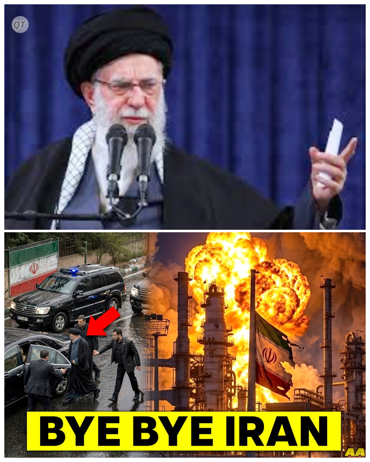 “Tehran in Turmoil: Iran’s Leader DISAPPEARS as RUSSIAN BETRAYAL ROCKS the Nation!” -ZZ  Hold onto your hats! Iran’s Supreme Leader has pulled off the unthinkable—vanishing from the capital just as whispers of a betrayal by Russia reach a fever pitch! What could possibly drive a leader to flee his own country? As political tensions rise and alliances crumble, this shocking turn of events could change the course of history. With secrets lurking in every corner, the truth behind this dramatic escape promises to be a wild ride that will leave you on the edge of your seat!