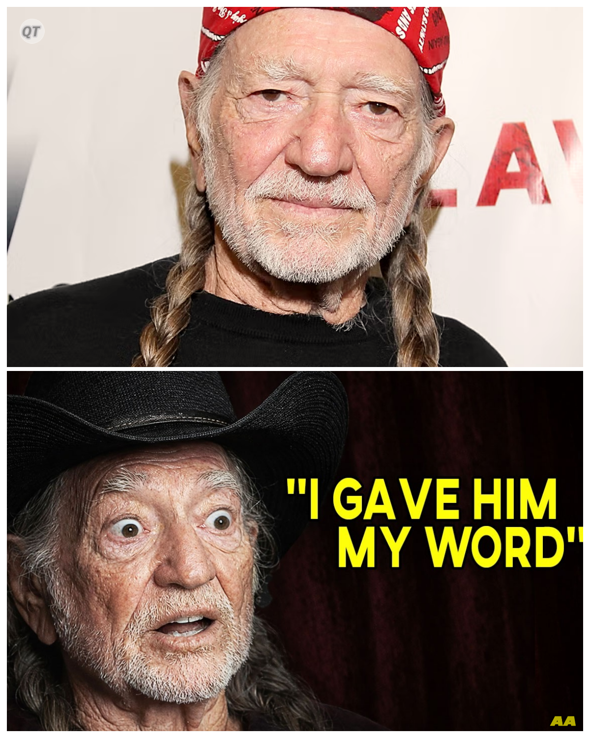 “Willie Nelson’s Devastating Promise: A Heart-Wrenching Vow That Will Change Everything!” -ZZ  In a stunning revelation that will tug at your heartstrings, Willie Nelson has made a promise that he insists will never be broken, no matter the cost! As he reflects on the trials and tribulations that have defined his life, the emotional gravity of his commitment becomes clear. What does this promise mean for his legacy, and how far will he go to uphold it? Prepare yourself for a gripping tale of love, loss, and unwavering resolve that will leave you questioning the very nature of loyalty!