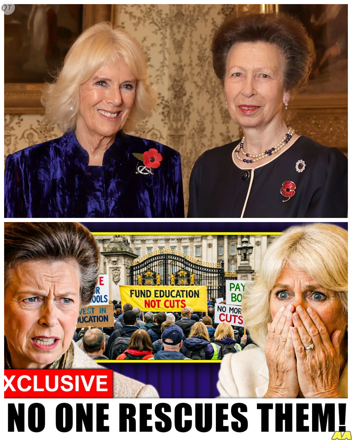 Royal Earthquake as Princess Anne Allegedly Drops Devastating Verdict on Camilla’s Future Moments After a Mysterious Palace Incident Leaves Insiders Whispering of an Irreversible Fall From Power -KK The palace corridors reportedly fell into a chilling silence after Anne’s supposed words cut deeper than anyone expected, with courtiers exchanging uneasy glances and long guarded secrets suddenly feeling dangerously close to the surface, as if one quiet confirmation had just rewritten Camilla’s destiny in a way no one dared predict out loud. The full story is in the comments below.