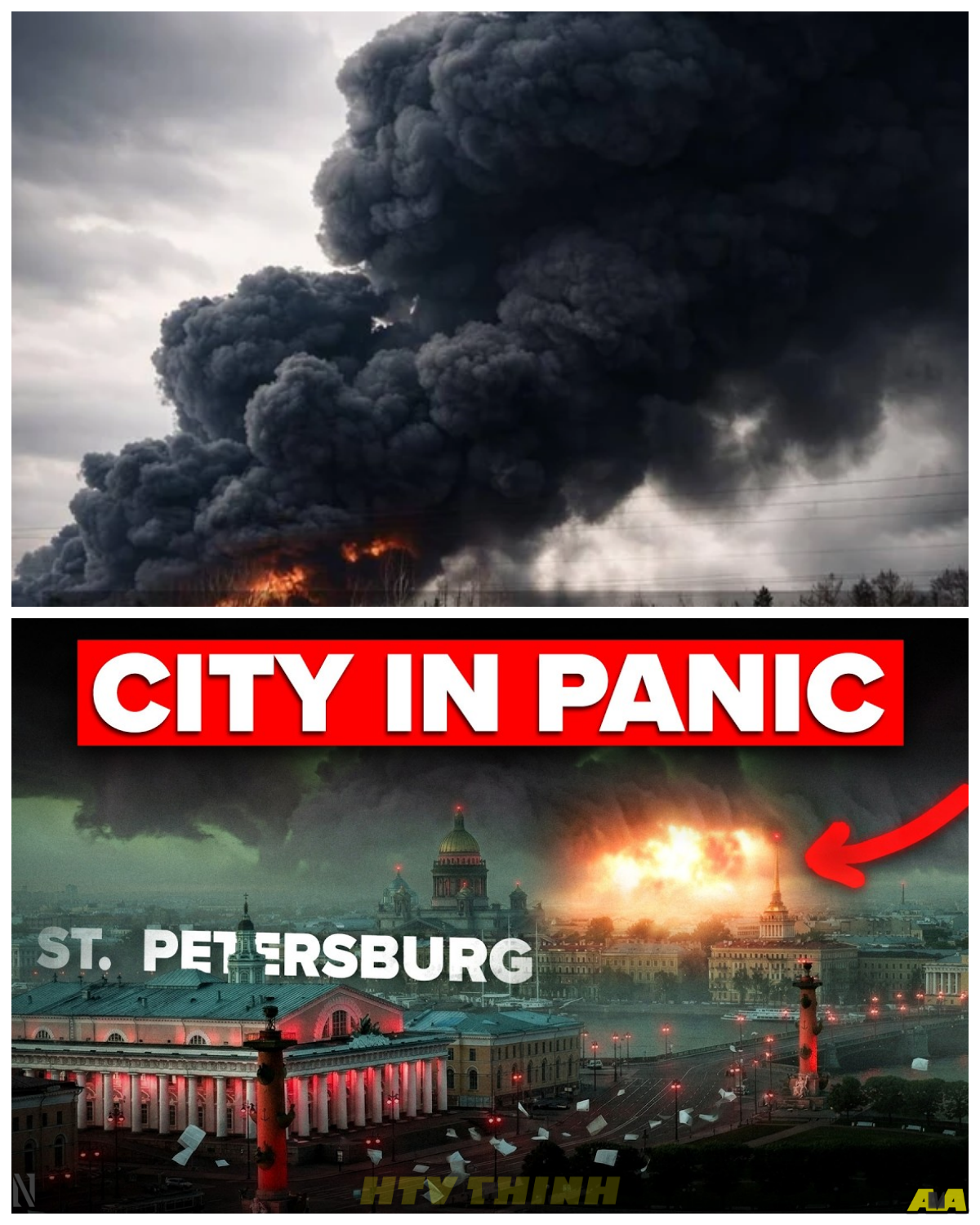 ST. PETERSBURG “CHOKED BY SMOKE”? SHOCK CLAIMS OF A MASSIVE STRIKE RIP THROUGH Saint Petersburg AS WHISPERS SUGGEST Ukraine BREACHED DEFENSES AND LEFT Russia SCRAMBLING — BUT IS THIS A DEVASTATING REALITY OR A STORY THAT GREW FAR BEYOND VERIFIED FACTS? What began as scattered reports of heavy smoke and disruption quickly escalated into viral claims of a large-scale strike, with speculation pointing to a dramatic failure of defenses and an unexpected reach deep into Russian territory, while officials have released limited and conflicting information and analysts warn against drawing conclusions from early fragments, yet the speed and intensity of the narrative have already shaped global perception, raising the deeper question of whether this represents a turning point in the conflict or a moment where uncertainty is being amplified into something far more definitive than the evidence currently supports?