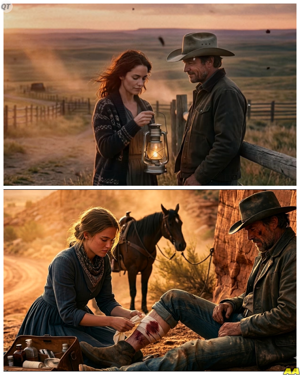 Left at the Altar and Forced to Start Over an Abandoned Bride Helps a Broken Cowboy Heal Only to Uncover a Secret That Changes Everything -KK She never expected kindness to come from someone so distant and cold, yet as she helped him piece his life back together, she began to see glimpses of a story he had carefully concealed, and when the truth finally emerged, it didn’t just surprise her, it redefined everything she thought she understood about the man she had chosen to trust. The full story is in the comments below.