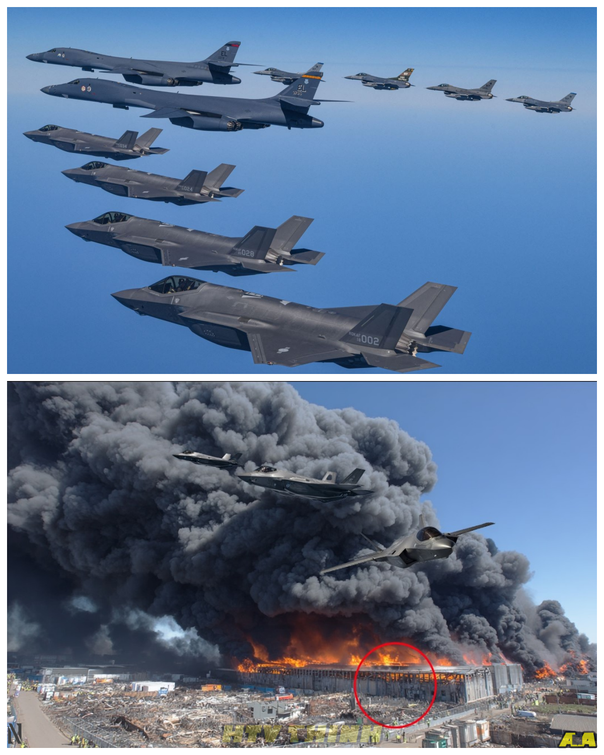 “1 MINUTE AGO”? SHOCK CLAIMS SAY F-35 Lightning II STRUCK A SUSPECTED AMMUNITION DEPOT WITH “8 TONS OF BOMBS” — A PRECISION BLITZ THAT SOUNDS LIKE A MOVIE, BUT IS THE TIMELINE REAL OR A STORY RUNNING AHEAD OF CONFIRMATION? What began as a flashing alert instantly morphed into a high-drama narrative of stealth jets slicing through defenses and unloading massive firepower, with anonymous posts pointing to a decisive strike while officials remain tight-lipped and analysts warn that early reports often exaggerate scale and certainty, yet the speed of the claim has already shaped perception, raising a deeper question about whether this is a verified operation or a fragmented account amplified into something far more definitive than the facts currently support?