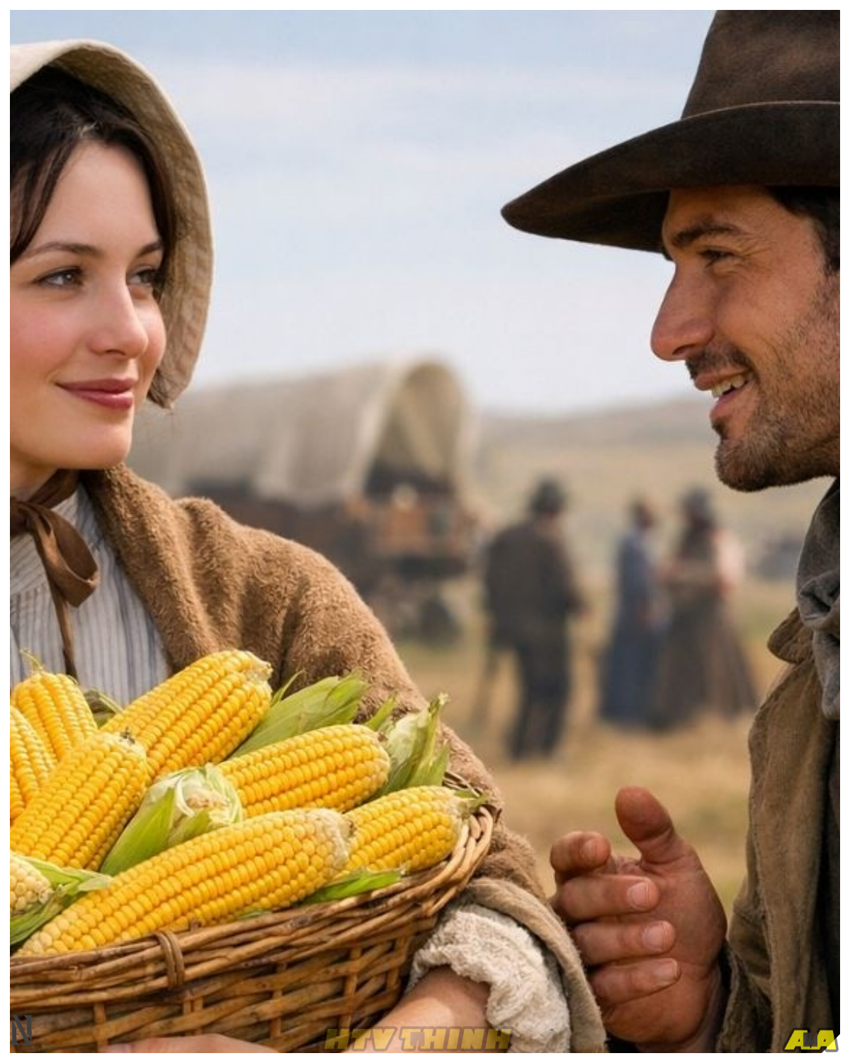 “A Mail-Order Bride Arrived with a Crate of Corn—The Cowboy Smiled, ‘This Ranch Just Got Richer’”