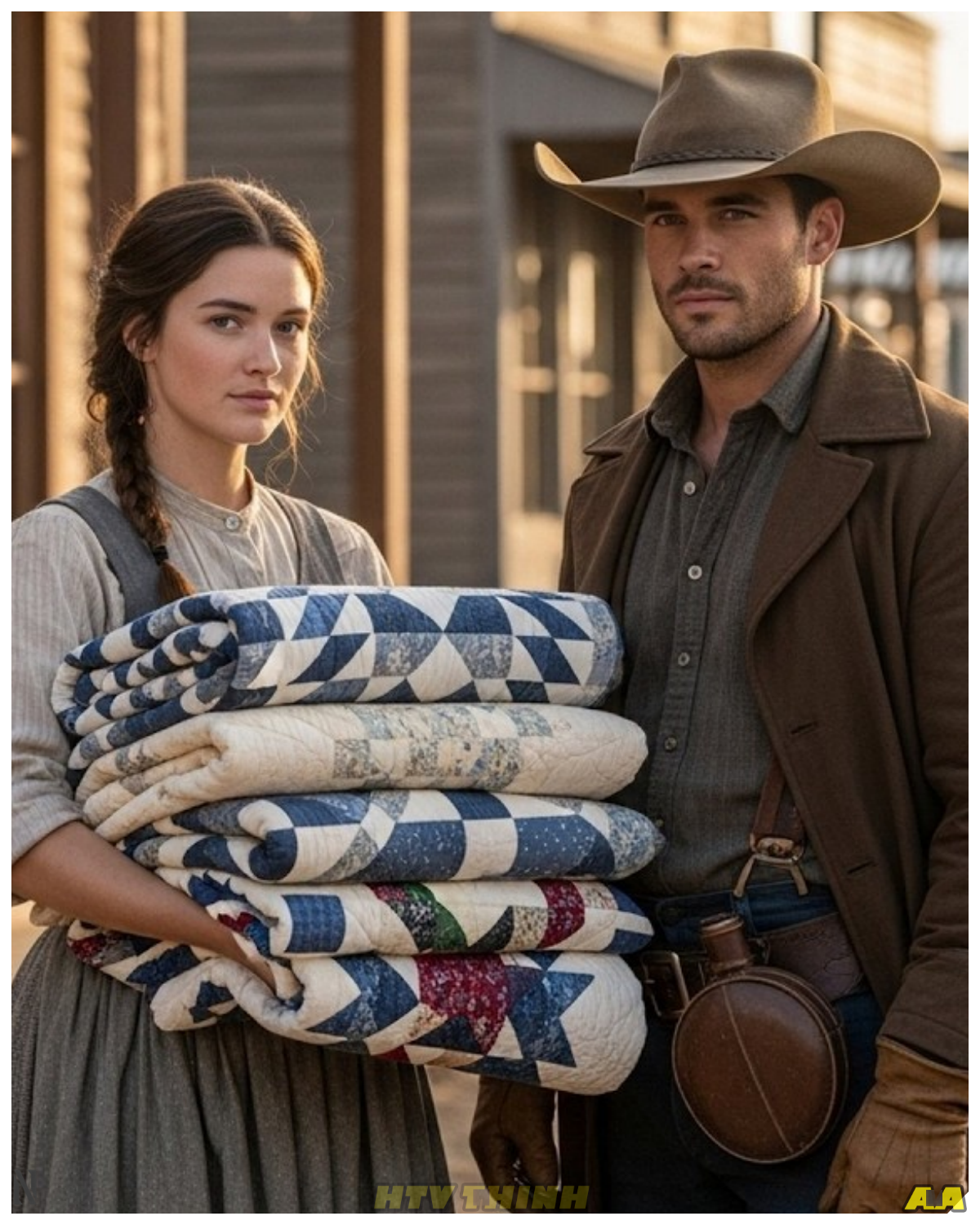 She Was Trading Quilts for Coal, One Cowboy Traded His Heart Instead