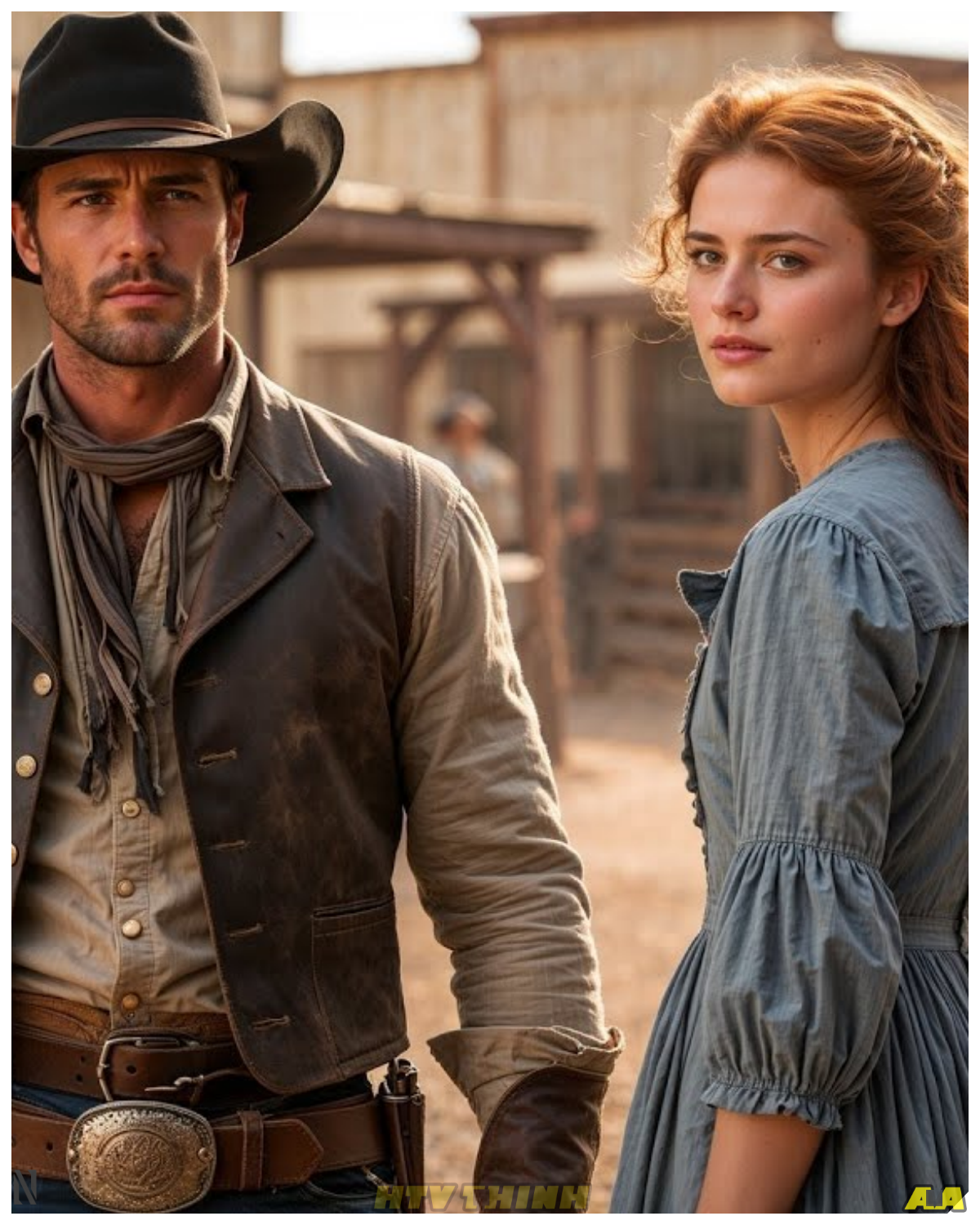 Her Father Sold Her To The Highest Bidder, The Cowboy Outbid Them All And Set Her Free