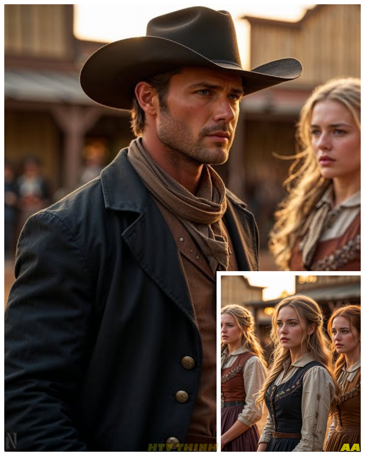 Three Sisters Were Sold Separately at Auction, A Wealthy Cowboy Bought All Three and Reunited Them