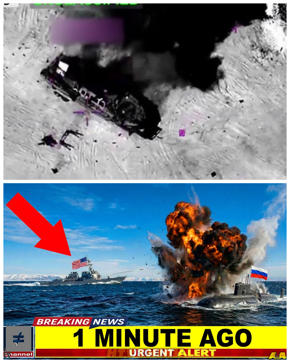 ARCTIC SHOWDOWN SHOCKER — RUSSIA “ROCKS” THE U.S. NAVY IN A FREEZING POWER PLAY, THEN WASHINGTON FIRES BACK WITH A RESPONSE SO SWIFT IT SENDS WHISPERS OF PANIC RIPPLING THROUGH MOSCOW — BUT WHAT REALLY HAPPENED ON THAT ICY FRONTIER THAT NO ONE IS FULLY EXPLAINING? What began as routine maneuvers in one of the world’s most contested regions quickly spiraled into claims of aggressive encounters, shadow tracking, and sudden escalation beneath the polar silence, while officials on both sides offer measured statements and analysts urge caution… yet the intensity of the narrative suggests something far more dramatic, raising one chilling question — was this a controlled display of power, or a close call that nearly crossed a dangerous line?