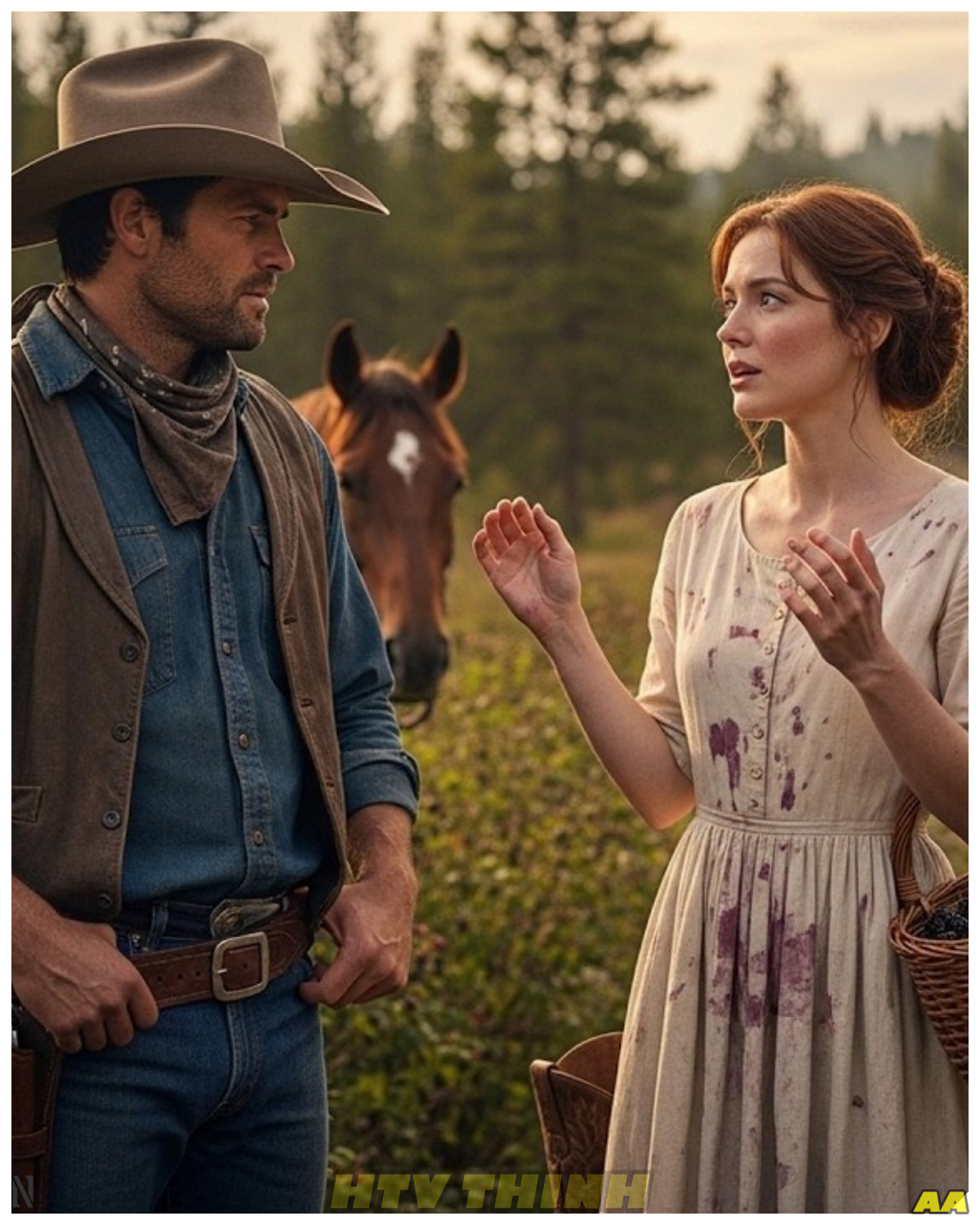 He Found A Woman Picking Berries On His Land, She Said “I’m Sorry, I Didn’t Know”