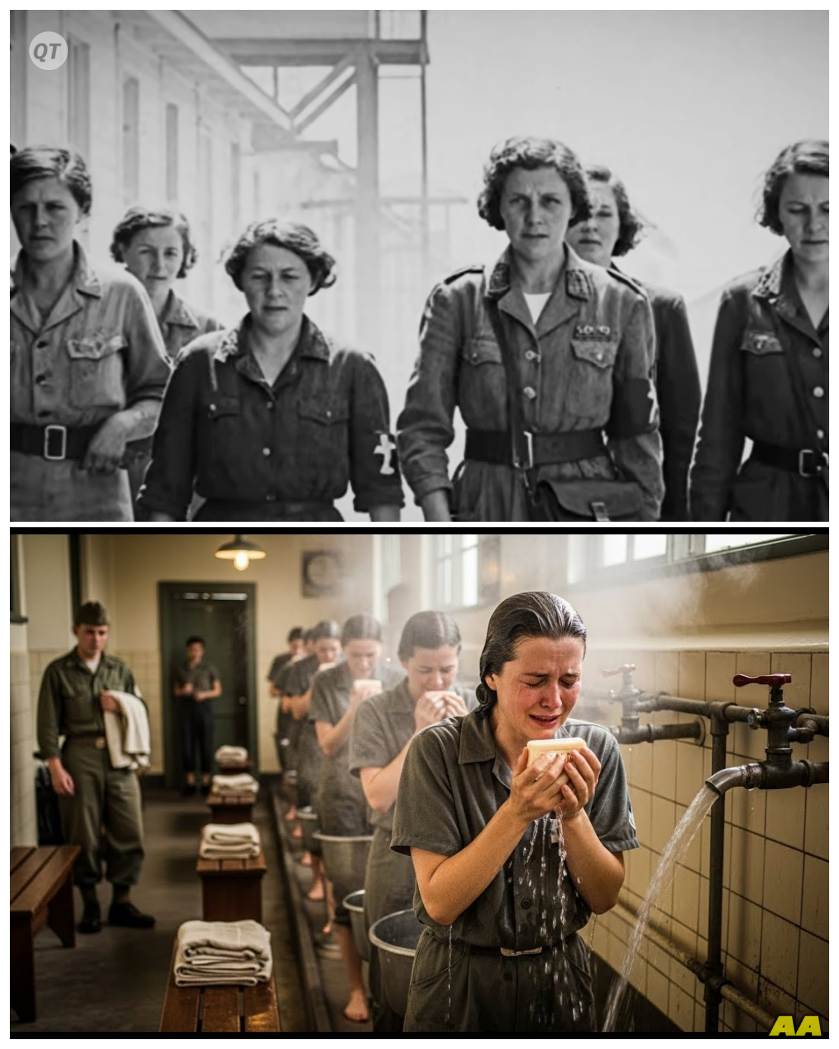 “How Can They Afford This?” — German Women Pows Shocked By Free Showers And Soap-ZZ