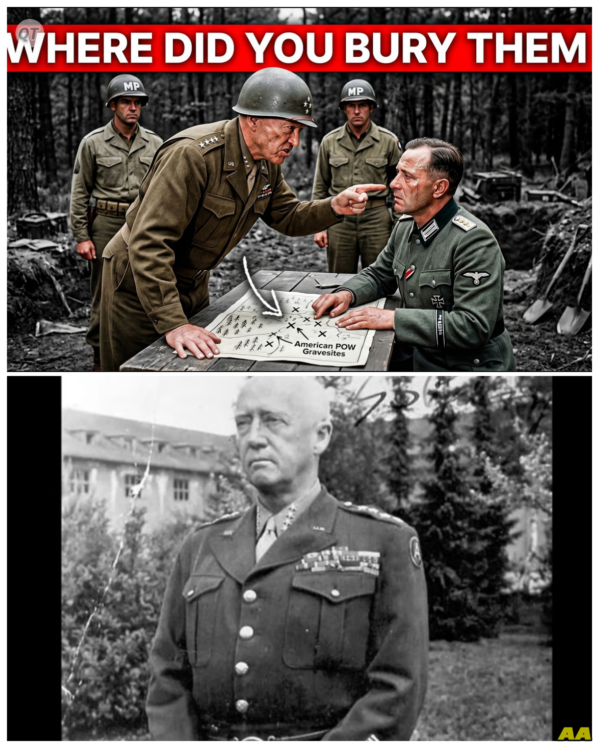 SS Commander Refused to Reveal Where POWs Were Buried — Patton Changed His Mind Fast-ZZ