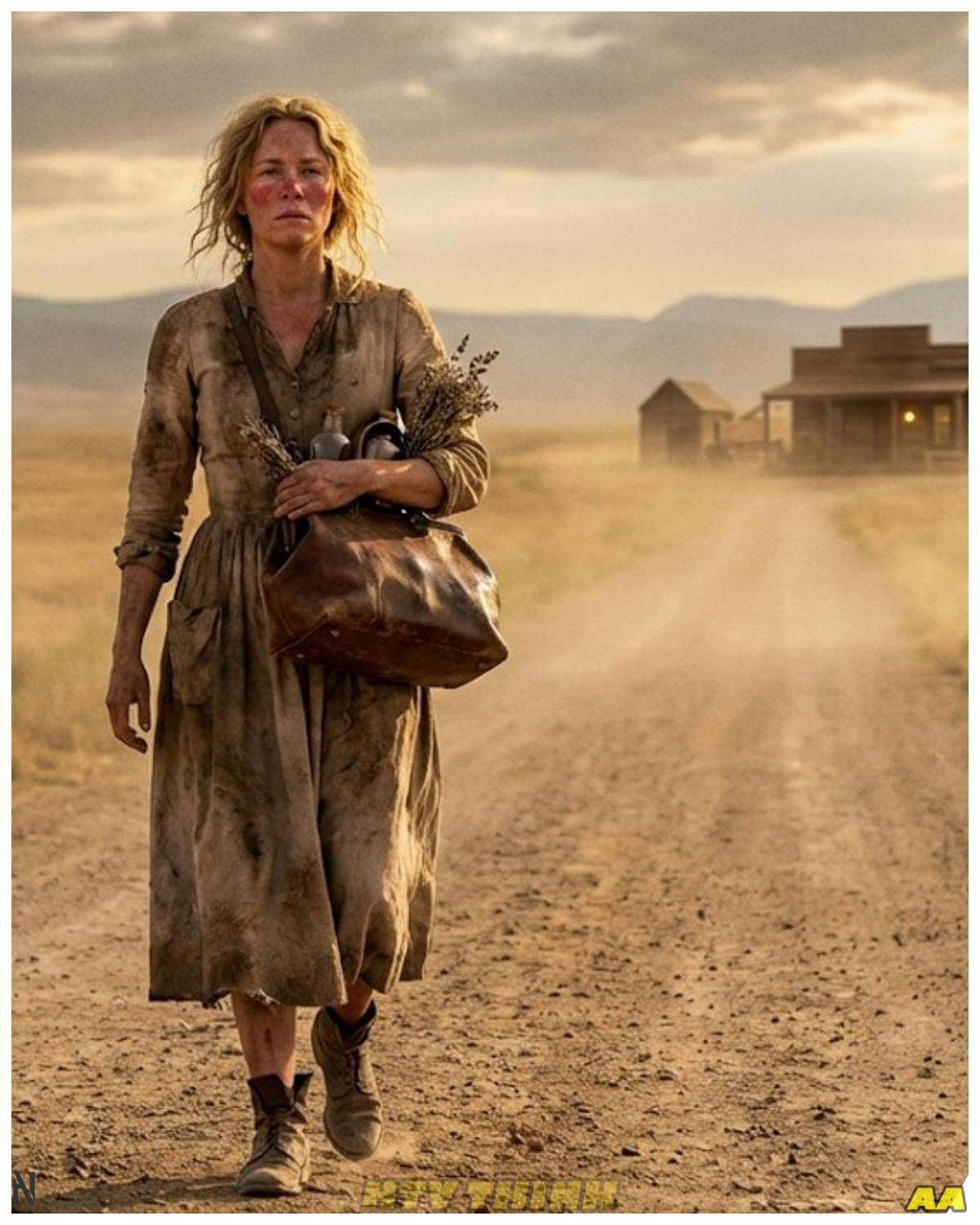 The Widow Walked Forty Miles to His Ranch — She Brought Medicine No Doctor Could Match