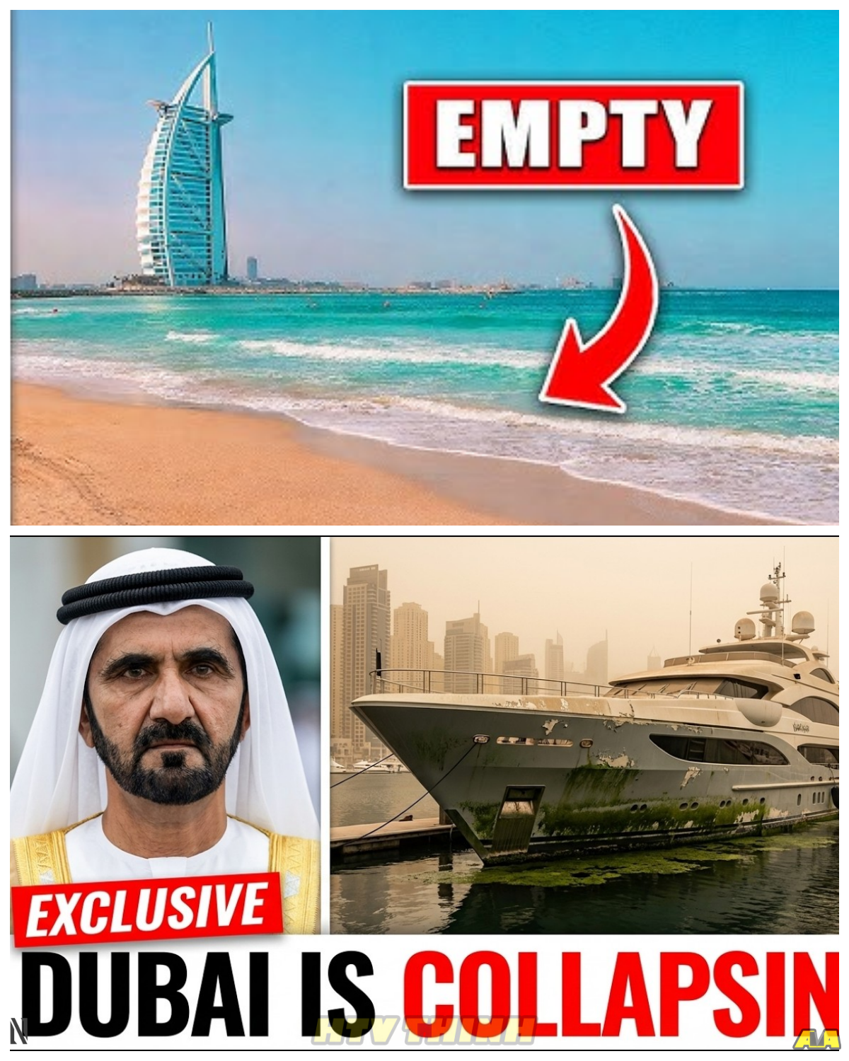 DUBAI “GHOST HARBOR”? VIRAL IMAGES OF ABANDONED LUXURY YACHTS AND EMPTY MARINAS SPARK CLAIMS THE Dubai DREAM IS CRACKING — BUT IS THIS A REAL COLLAPSE… OR A MISLEADING SNAPSHOT IN A CYCLICAL MARKET? What began as striking photos of quiet docks quickly snowballed into a narrative of sudden decline, with captions declaring a financial unraveling while industry voices point to seasonal shifts, maintenance rotations, and normal turnover in high-end berths… yet the dramatic framing refuses to fade, raising one chilling question — are we witnessing the first visible signs of a deeper slowdown, or a story built on selective images that hide a far more complex reality?
