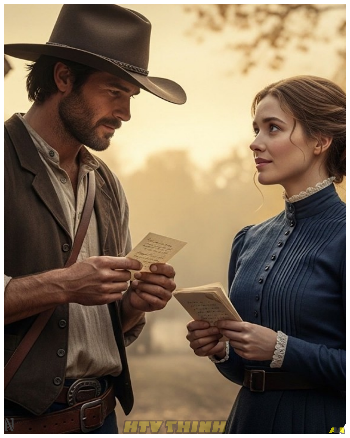 Her Letters Were So Beautiful the Cowboy Kept Reading Them, Until He Rode East Just to Find Her