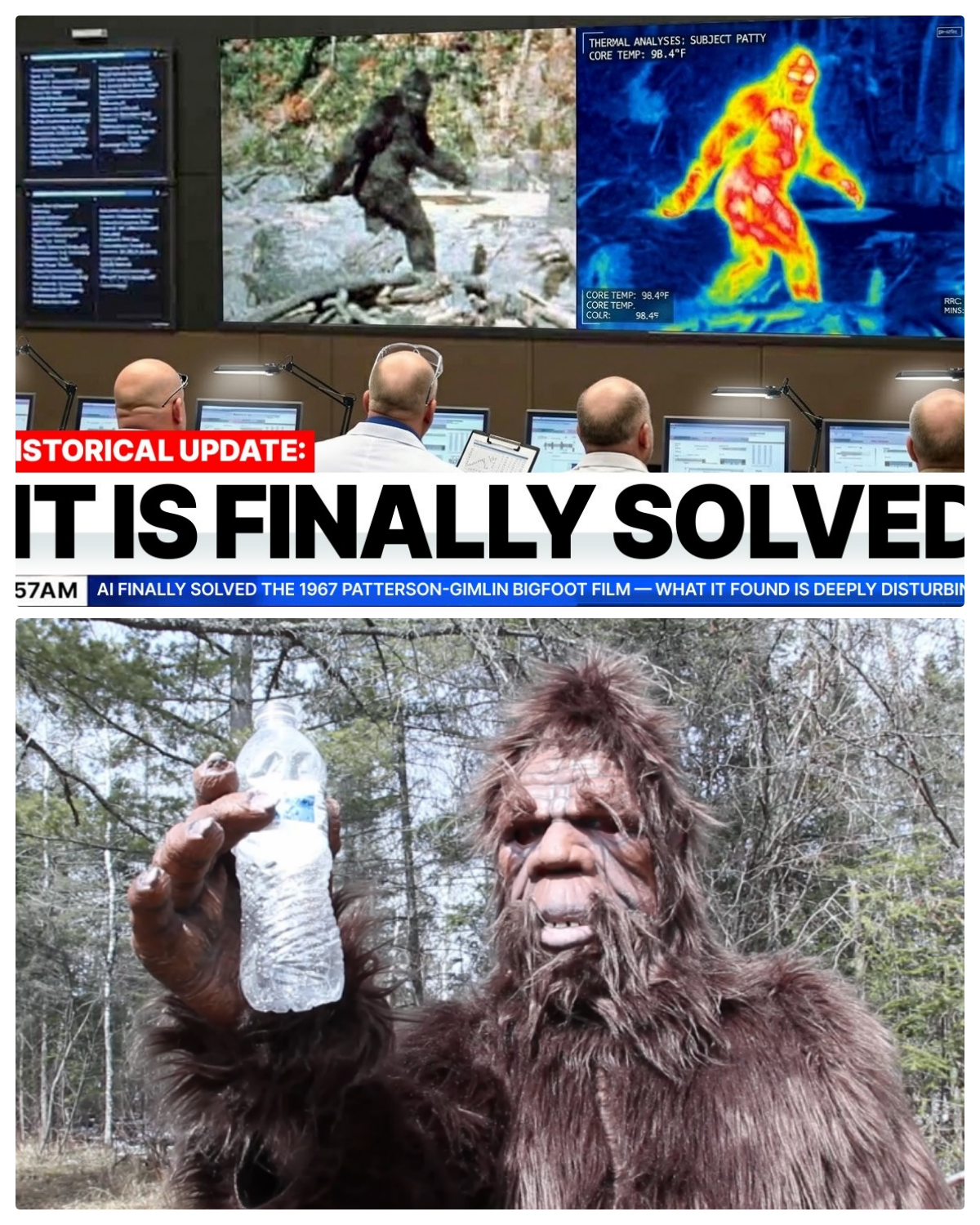 AI Finally Solved The 1967 Patterson-Gimlin Bigfoot Film — What It Found Is Deeply Disturbing