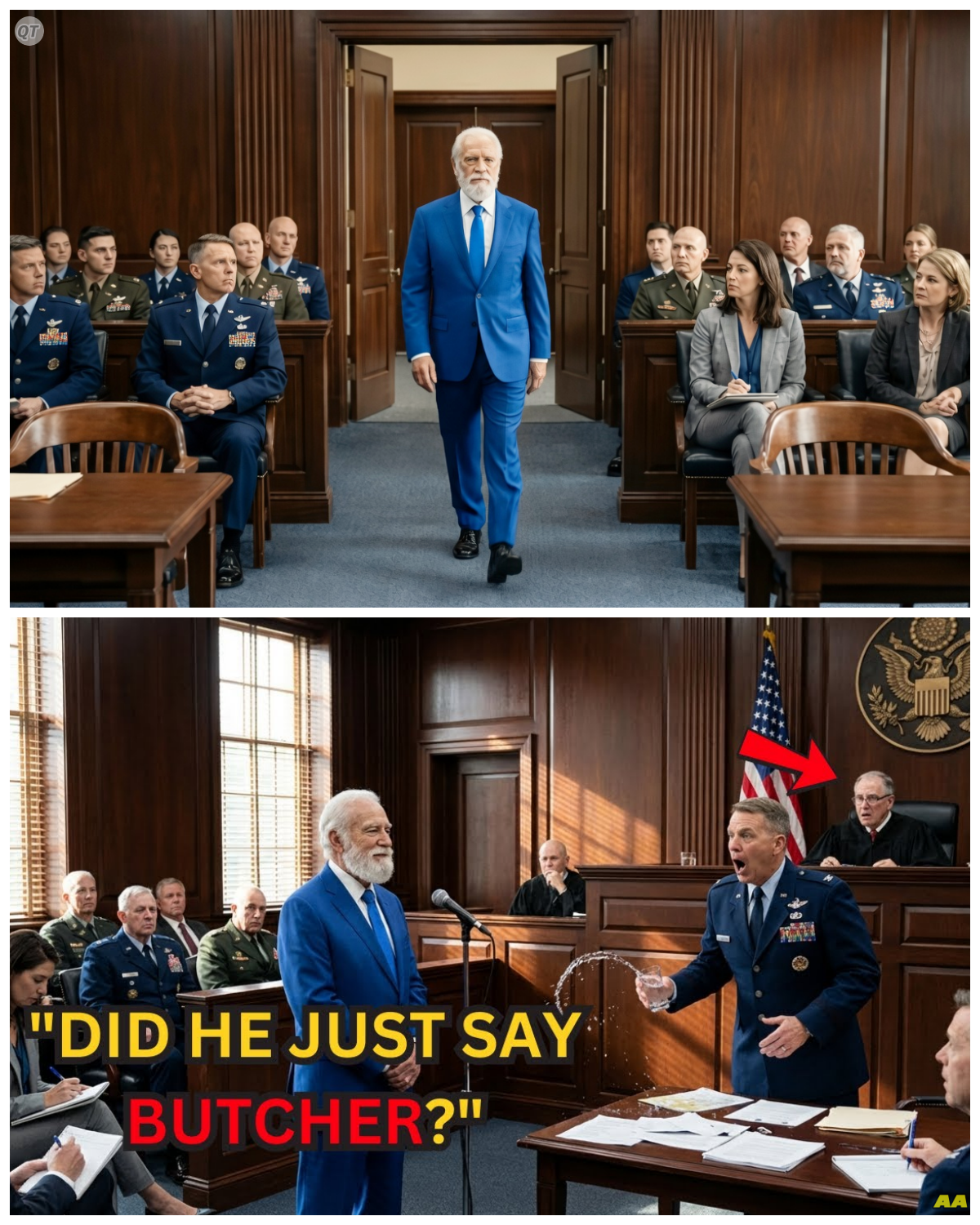 The Judge Jokingly Asked the Old Veteran’s Call Sign — Then ‘BUTCHER’ Left Him Frozen