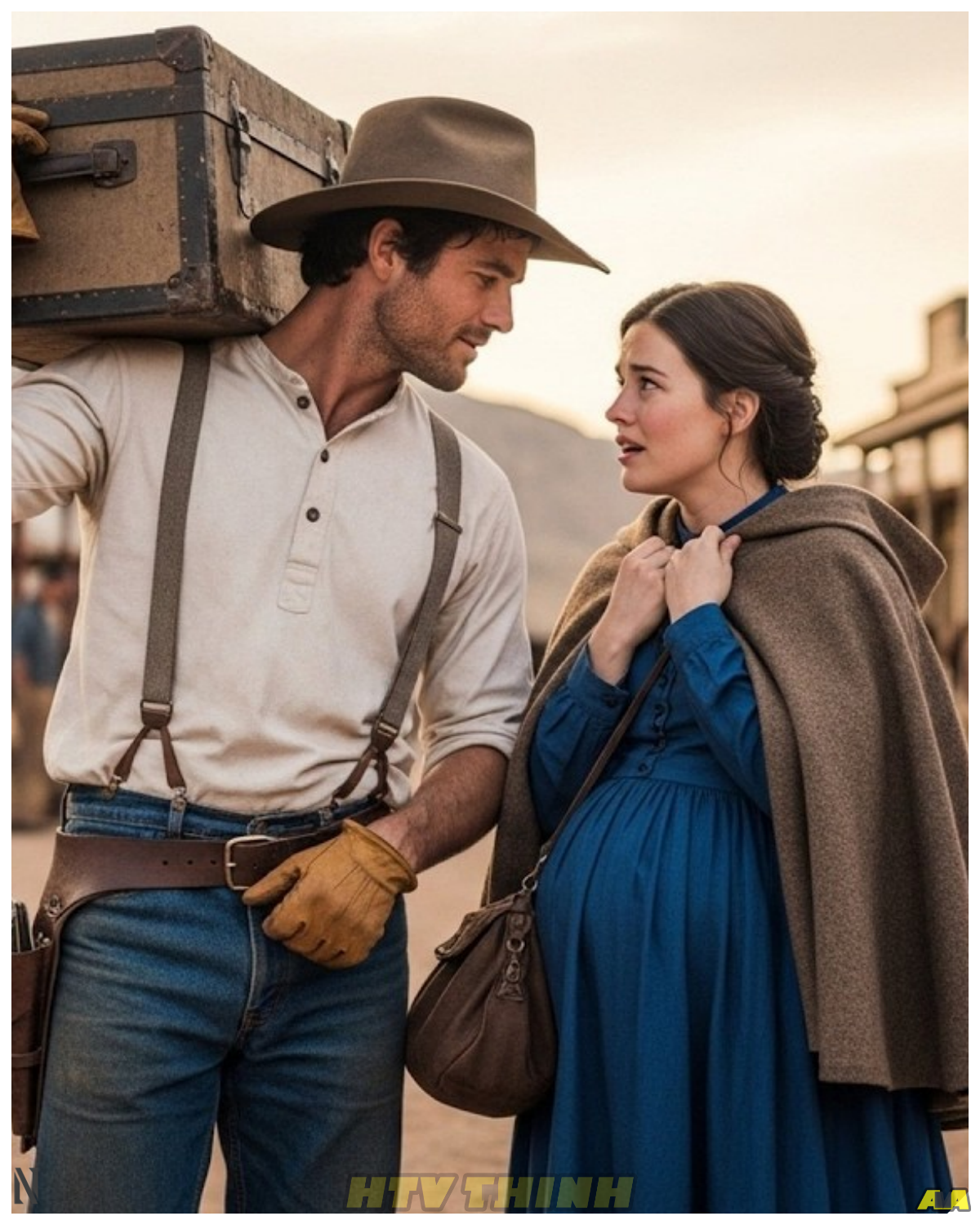 She Arrived Six Months Pregnant and Ashamed, The Cowboy Said That Baby Deserves A Father Now