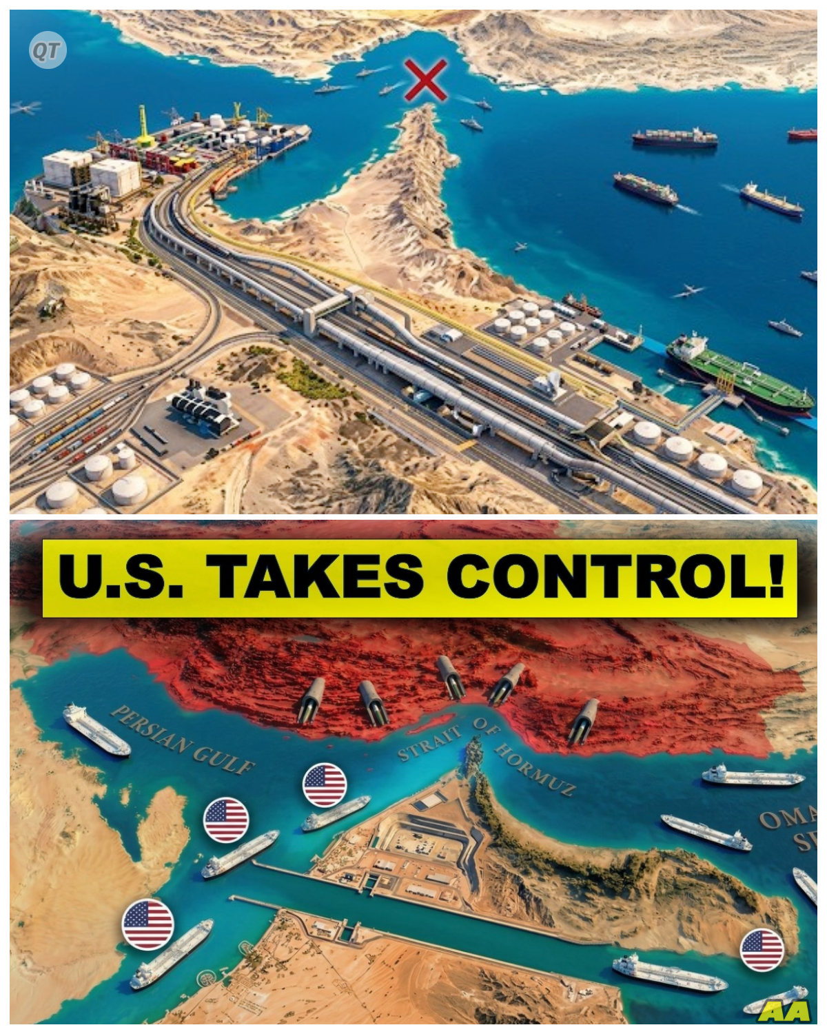 The $200 Billion Mega Canal: Saudi Arabia and UAE’s Bold Strategy to Bypass Iran’s Control! -ZZ  In a stunning announcement, Saudi Arabia and the UAE have revealed plans for a $200 billion mega canal that aims to bypass Iran’s strategic Strait of Hormuz! This unprecedented project represents a significant shift in regional dynamics and could have profound implications for global trade and security. What challenges lie ahead for this ambitious endeavor, and how will it reshape the geopolitical landscape in the Middle East? Join us as