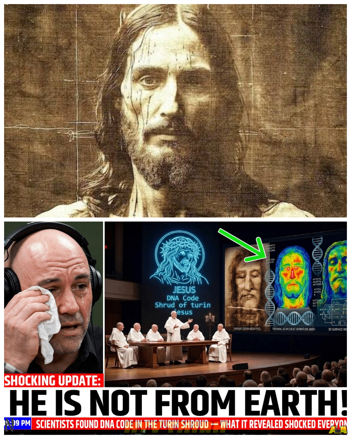 DNA ON THE Shroud of Turin? SCIENTISTS REPORT A GENETIC TRACE THAT DOESN’T FIT EASY EXPLANATIONS — AND THE INTERPRETATIONS ARE SPREADING FASTER THAN THE DATA What began as careful sampling of ancient fibers quickly turned into a viral claim that a “hidden code” had been uncovered, with headlines hinting at extraordinary conclusions while researchers emphasize contamination, degradation, and mixed sources across centuries of handling… yet the surge of certainty raises one chilling question — did the tests reveal something truly unusual, or are we projecting meaning onto data that is far more ambiguous than it seems?