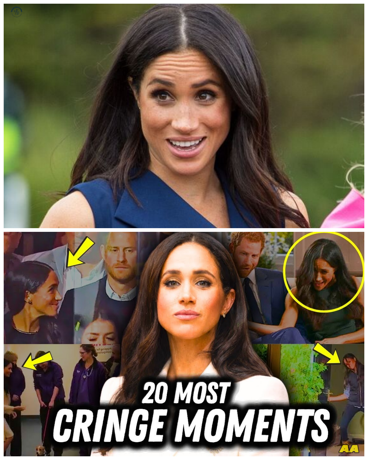 “Meghan Markle’s Most Cringe Moments: 20 Times She Shocked the World!”  In a sensational expose that will leave you both laughing and cringing, we uncover the 20 most awkward moments from Meghan Markle’s time in the spotlight; one royal insider remarked, “It’s like she’s trying to win an award for most embarrassing!” as we dissect the moments that have left the public questioning her royal suitability. From mispronounced names to cringe-inducing interviews, what do these slip-ups reveal about Meghan’s true character and her tumultuous journey through royal life? The answers may surprise you!