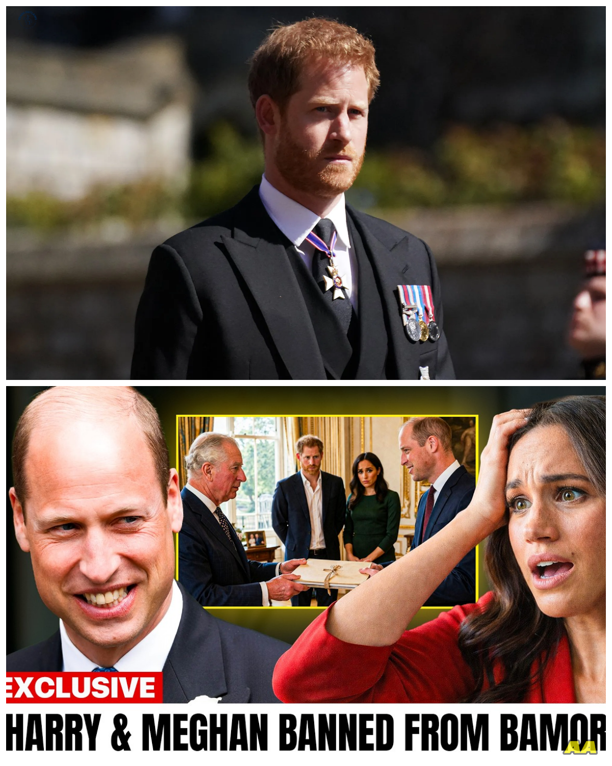 “William’s Shocking Ban: Harry Excluded from Balmoral as Charles Transfers Power!”  In a jaw-dropping twist that has left the royal family in turmoil, Prince William has reportedly banned Harry from Balmoral, just as King Charles hands over all power ahead of Queen Elizabeth’s monumental 100th birthday; insiders are already saying, “Looks like the family reunion just got a little less royal!” as tensions rise and old wounds are reopened. What led to this shocking decision, and what does it mean for the fragile relationship between the brothers? As the drama unfolds, the stakes have never been higher for the monarchy!