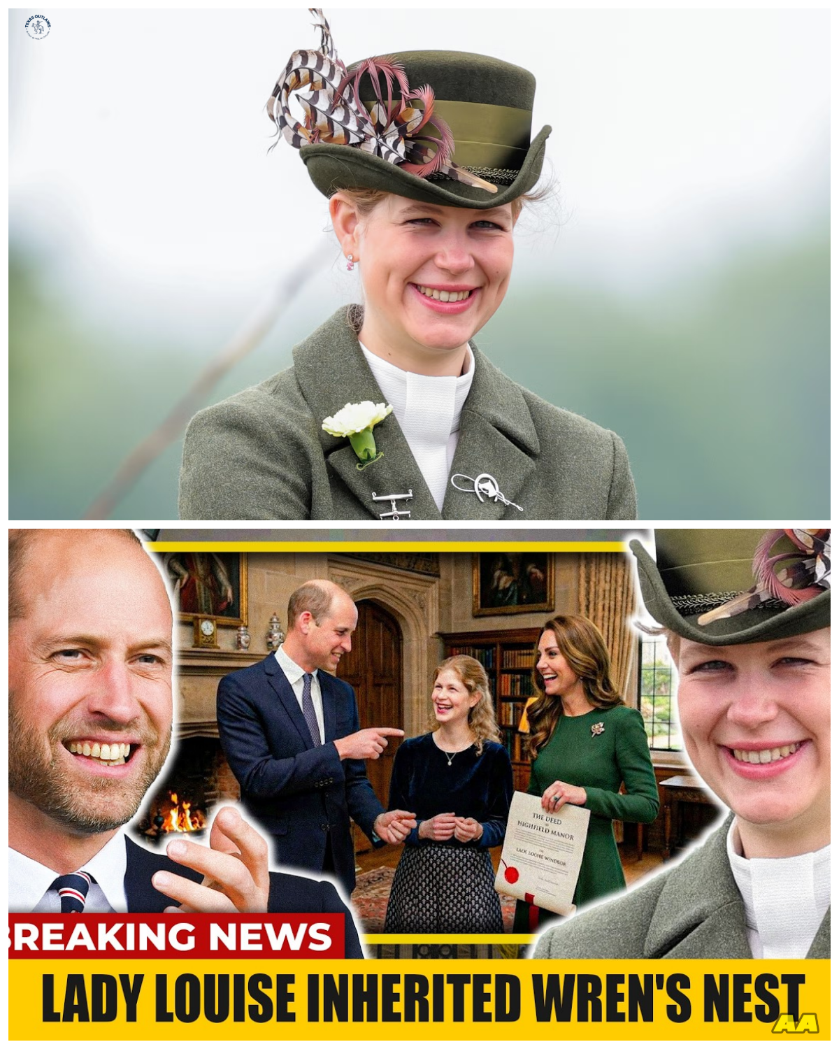 “Lady Louise Inherits Wren’s Nest: Shocking Wedding Gift from William and Lord Ivar Mountbatten!”  In a jaw-dropping twist that has royal watchers buzzing, Lady Louise has inherited the charming Wren’s Nest, a stunning wedding gift from none other than Prince William and Lord Ivar Mountbatten; insiders are already saying, “Looks like the royal family knows how to throw a wedding gift party!” as speculation swirls around the significance of this unexpected inheritance. What secrets lie within the walls of Wren’s Nest, and how will this gift shape Lady Louise’s future? The royal drama is heating up, and everyone wants to know what comes next!